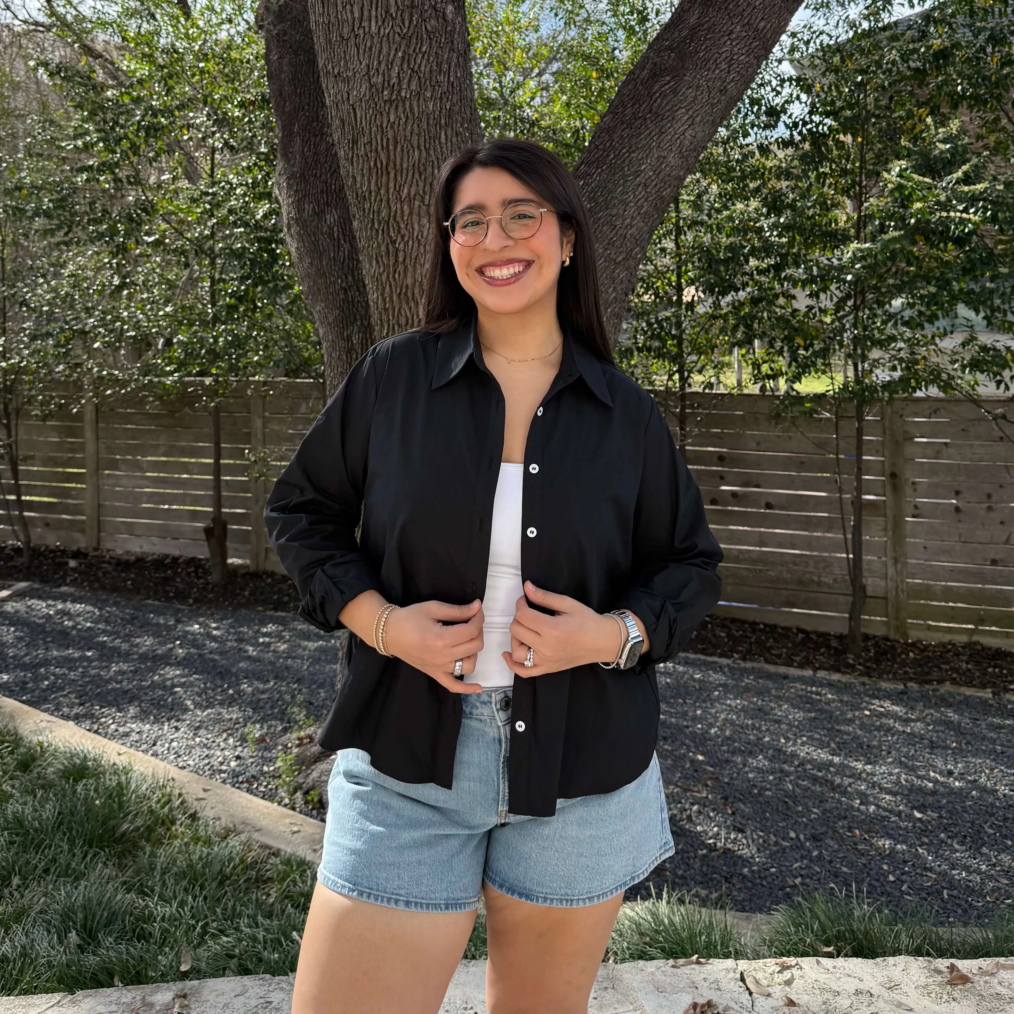 Effortless Button-Up - Black *Clearance Sale* sold by Shiny by Nature product image thumbnail 3