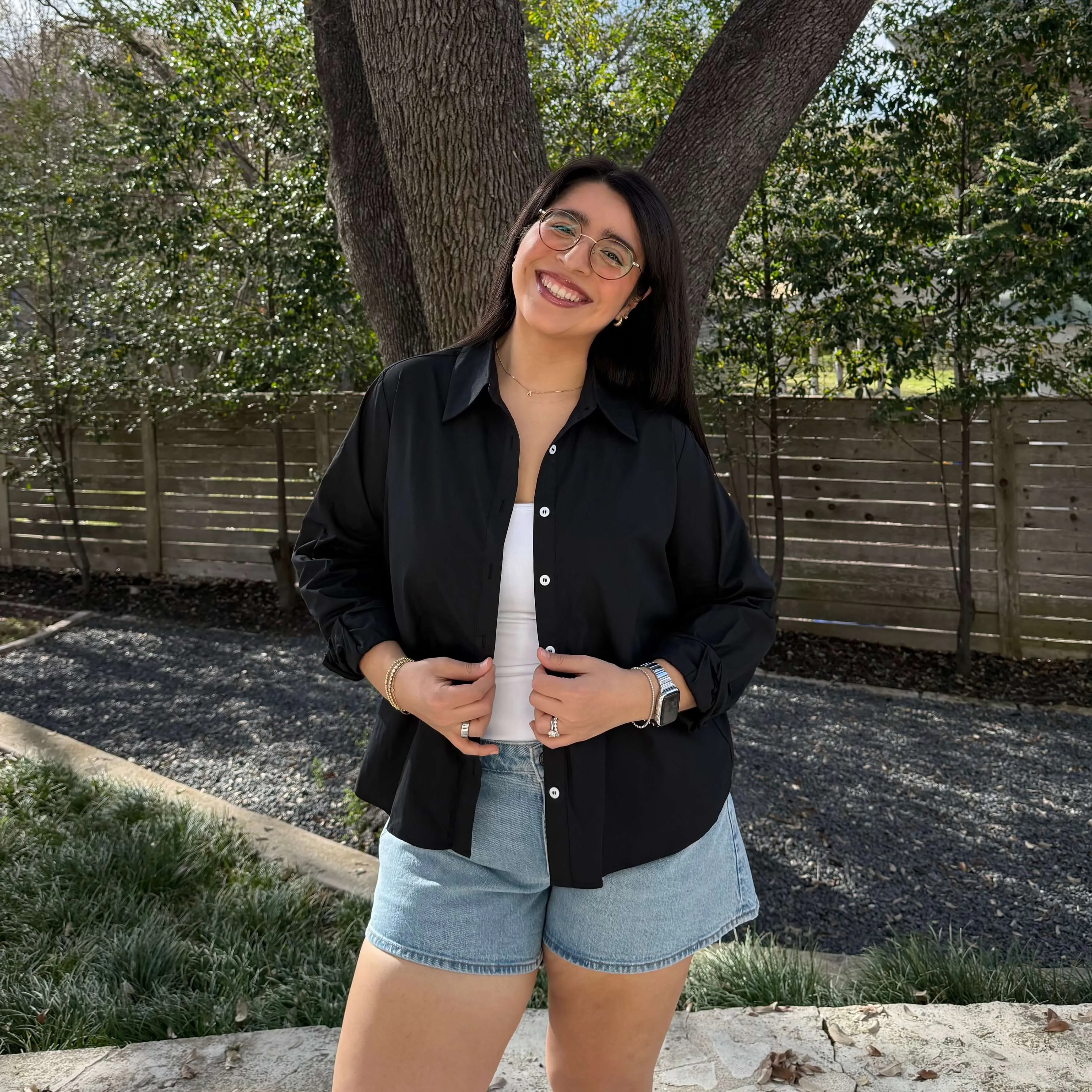 Effortless Button-Up - Black *Clearance Sale* sold by Shiny by Nature product image thumbnail 5