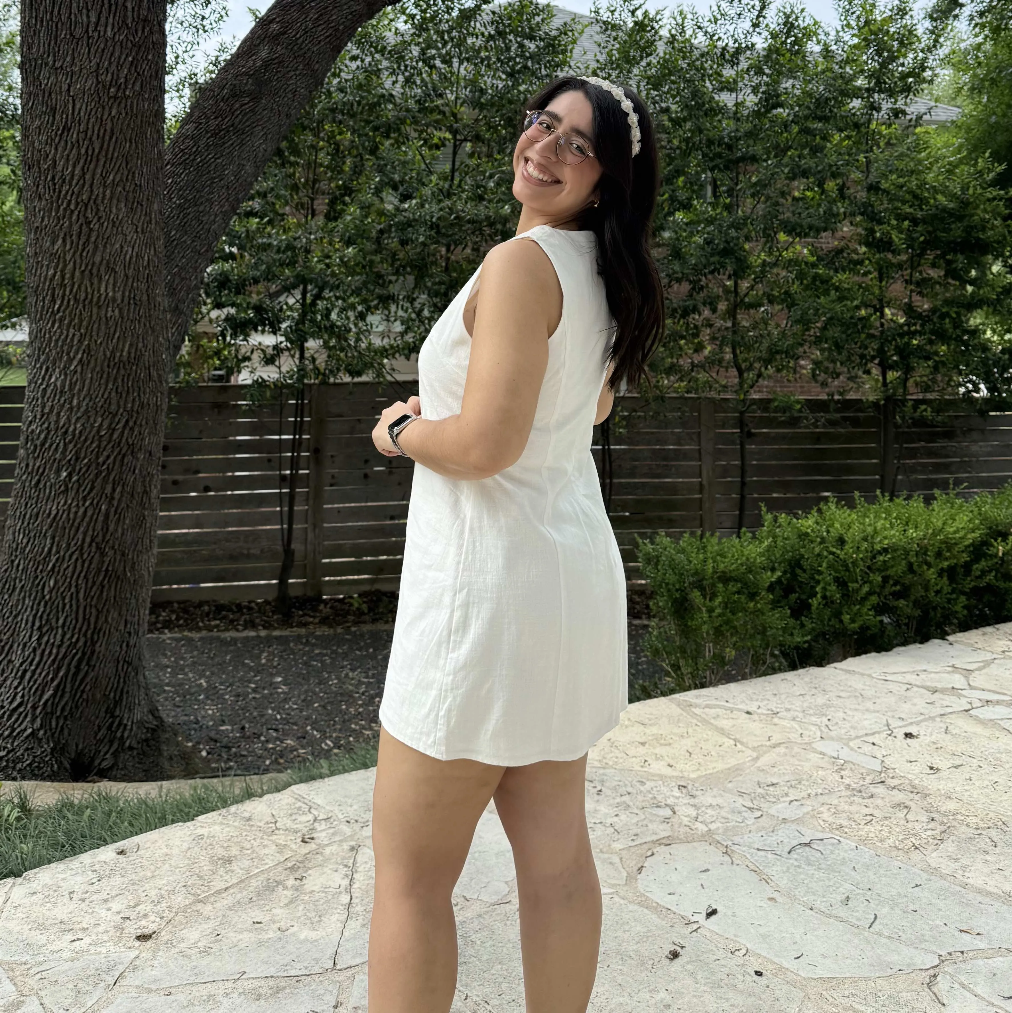 Malibu Mini Dress - Tofu *Clearance Sale* sold by Shiny by Nature product image thumbnail 3