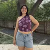 Island One Shoulder Top - Orchid *Clearance Sale* sold by Shiny by Nature