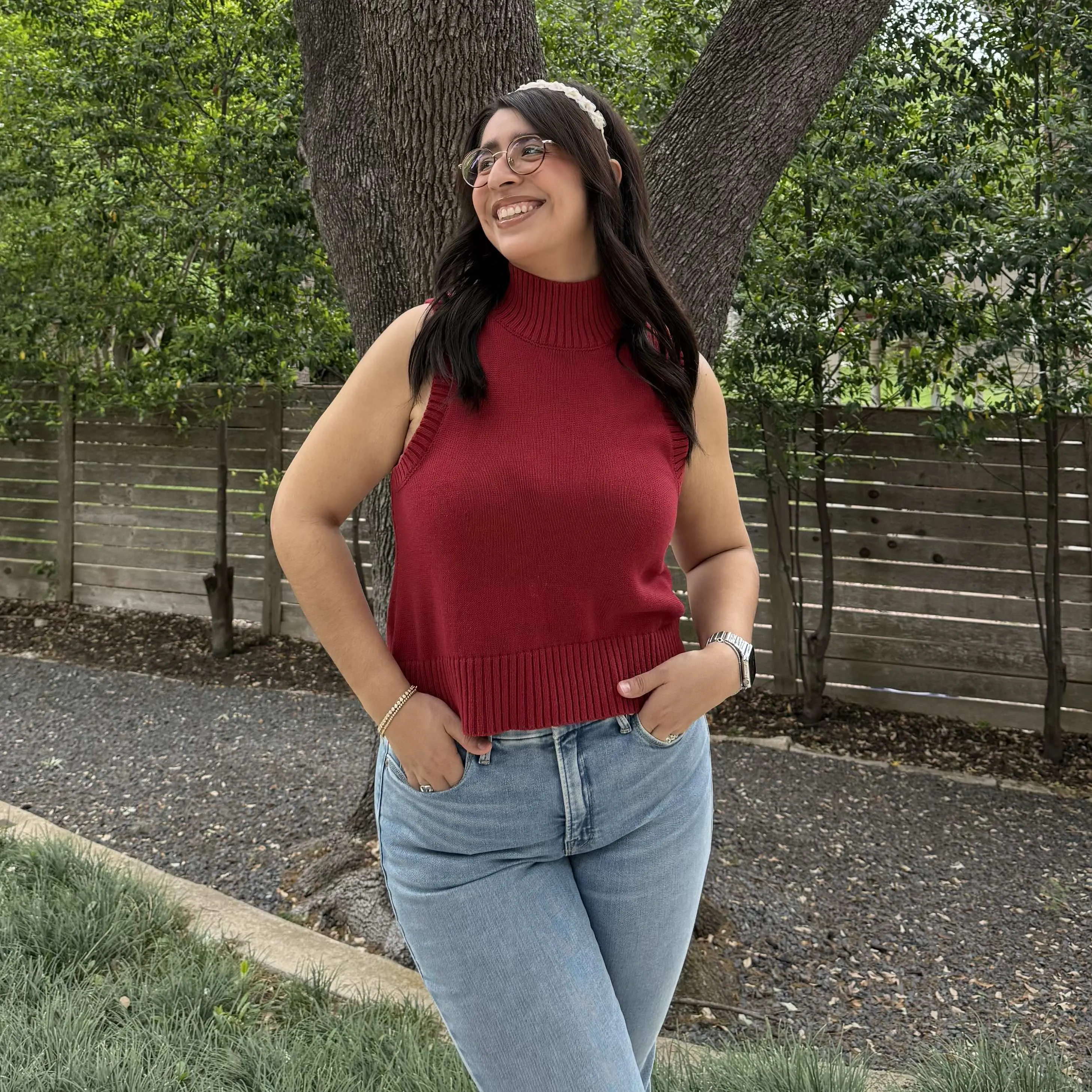 Soho Knit Top - Cherry *Clearance Sale* sold by Shiny by Nature product image thumbnail 4