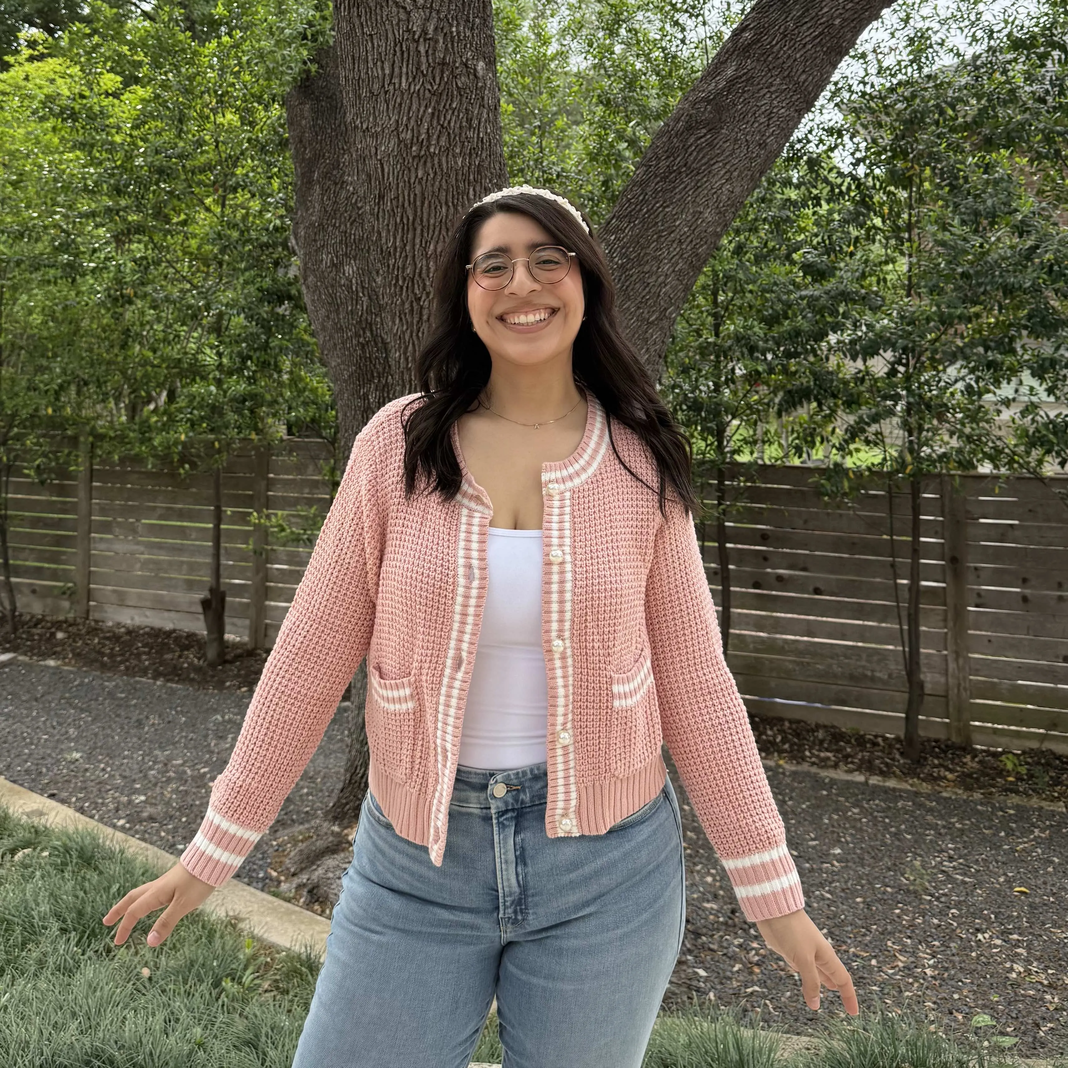 Uptown Cardigan - Pink *Clearance Sale* sold by Shiny by Nature