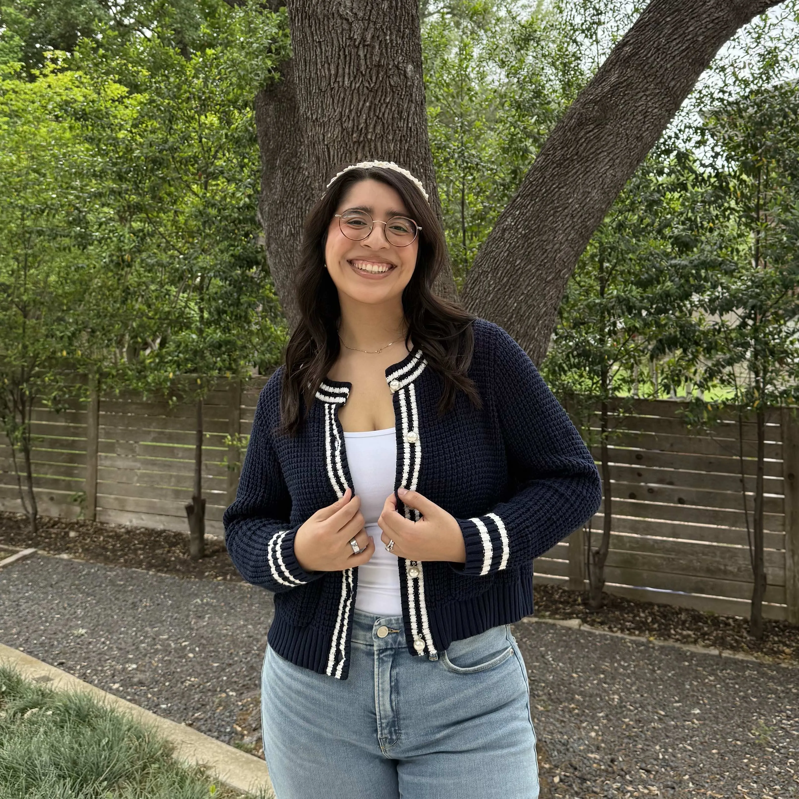 Uptown Cardigan - Navy *Clearance Sale* sold by Shiny by Nature product image thumbnail 2