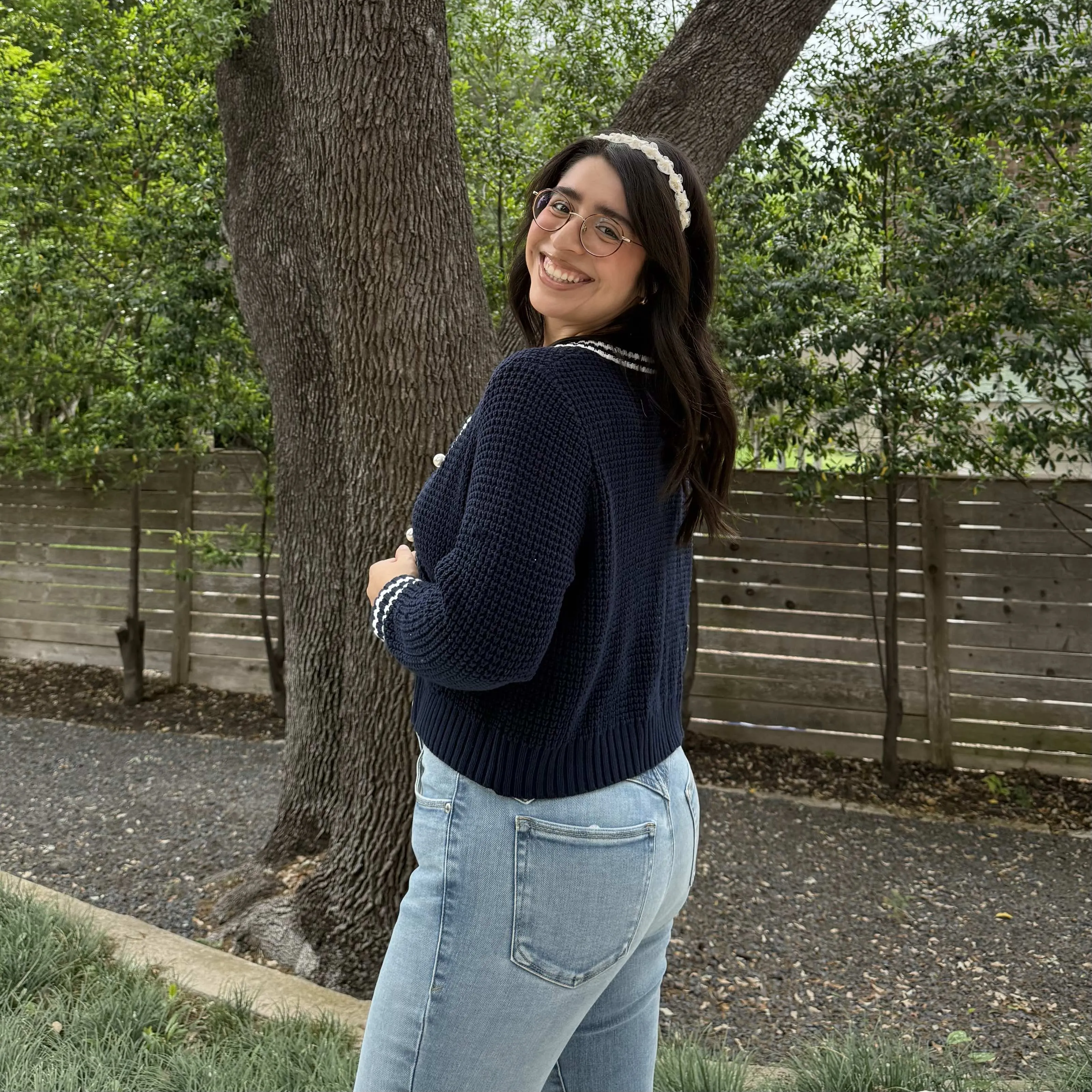 Uptown Cardigan - Navy *Clearance Sale* sold by Shiny by Nature product image thumbnail 4