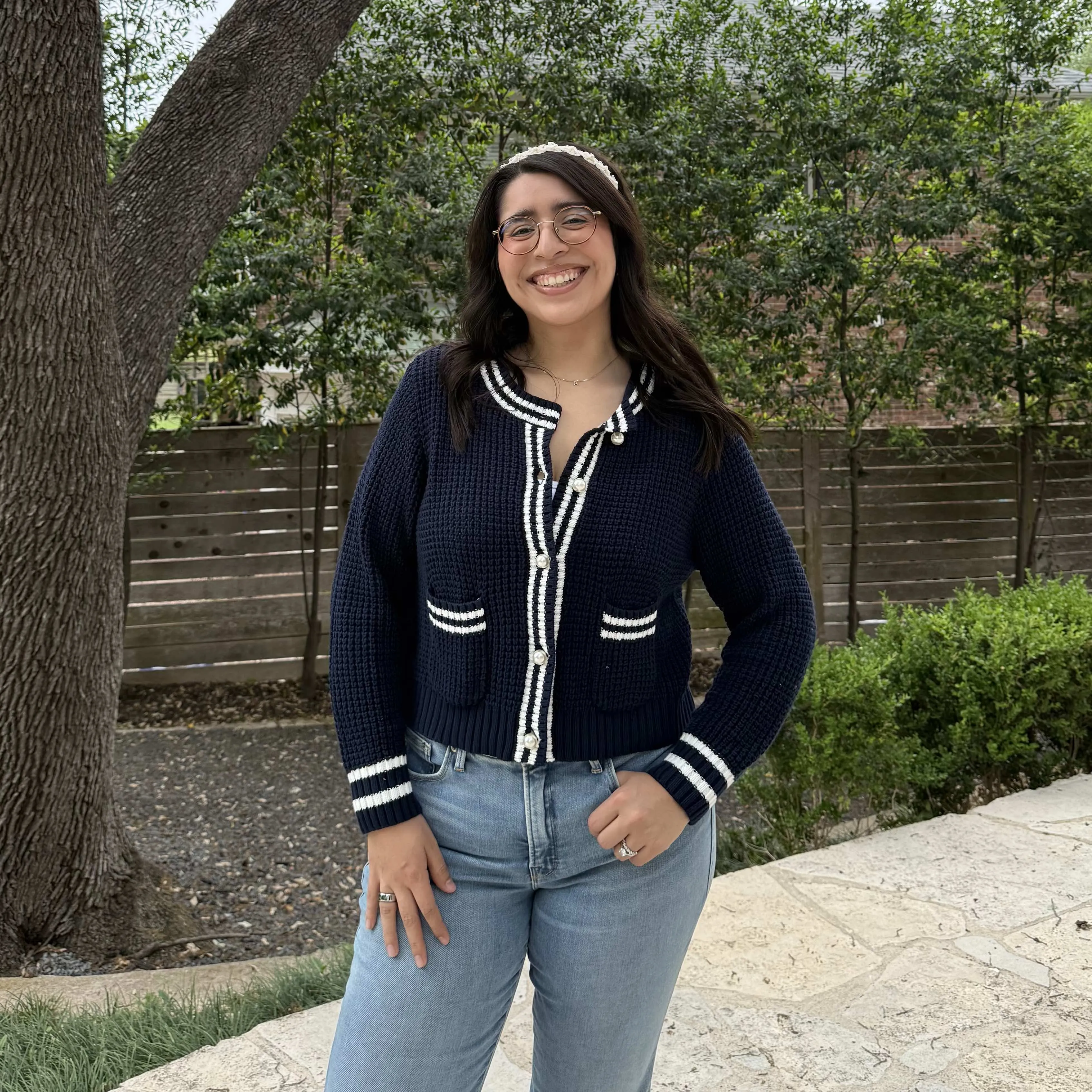 Uptown Cardigan - Navy *Clearance Sale* sold by Shiny by Nature product image thumbnail 3