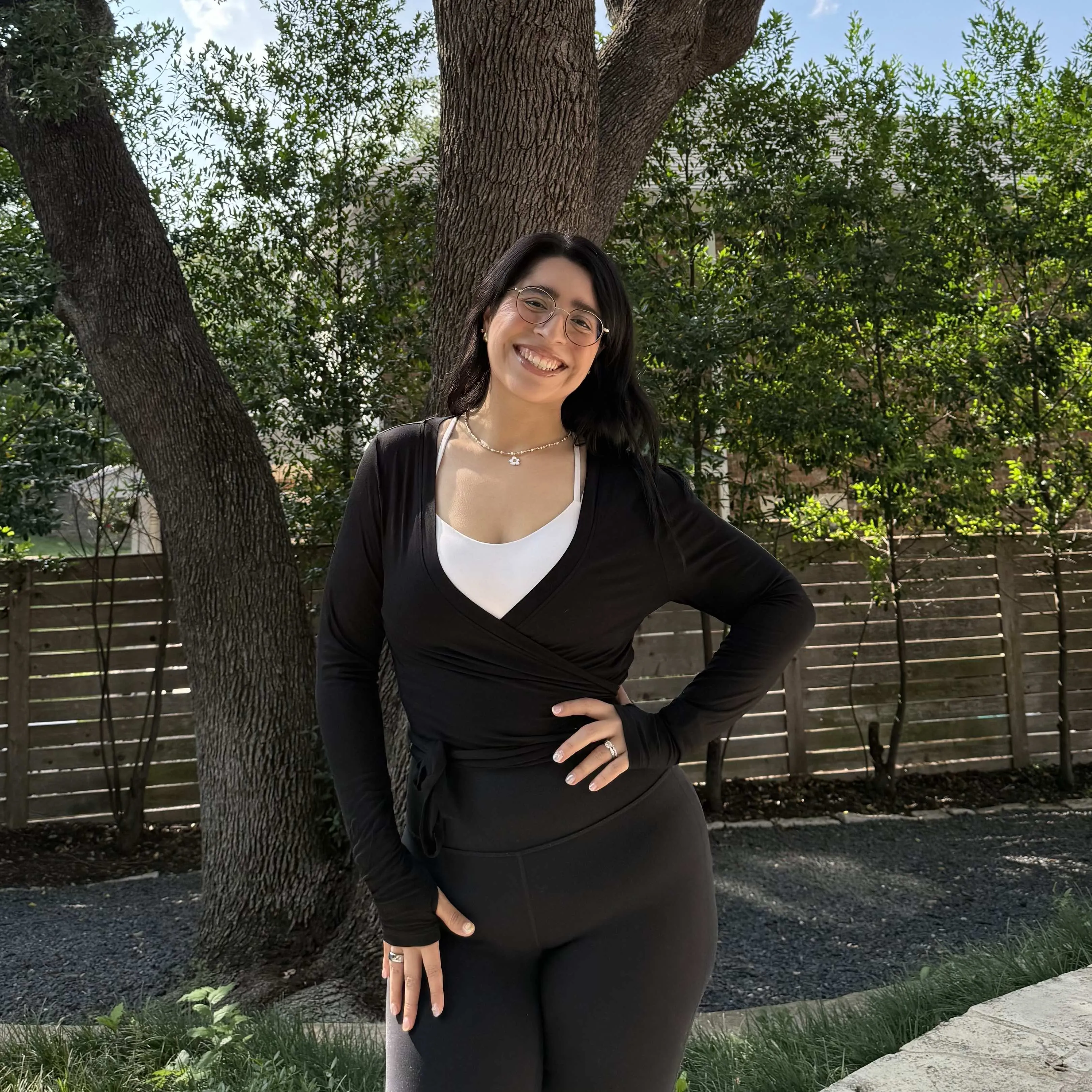 The Twirl Top - Black sold by Shiny by Nature