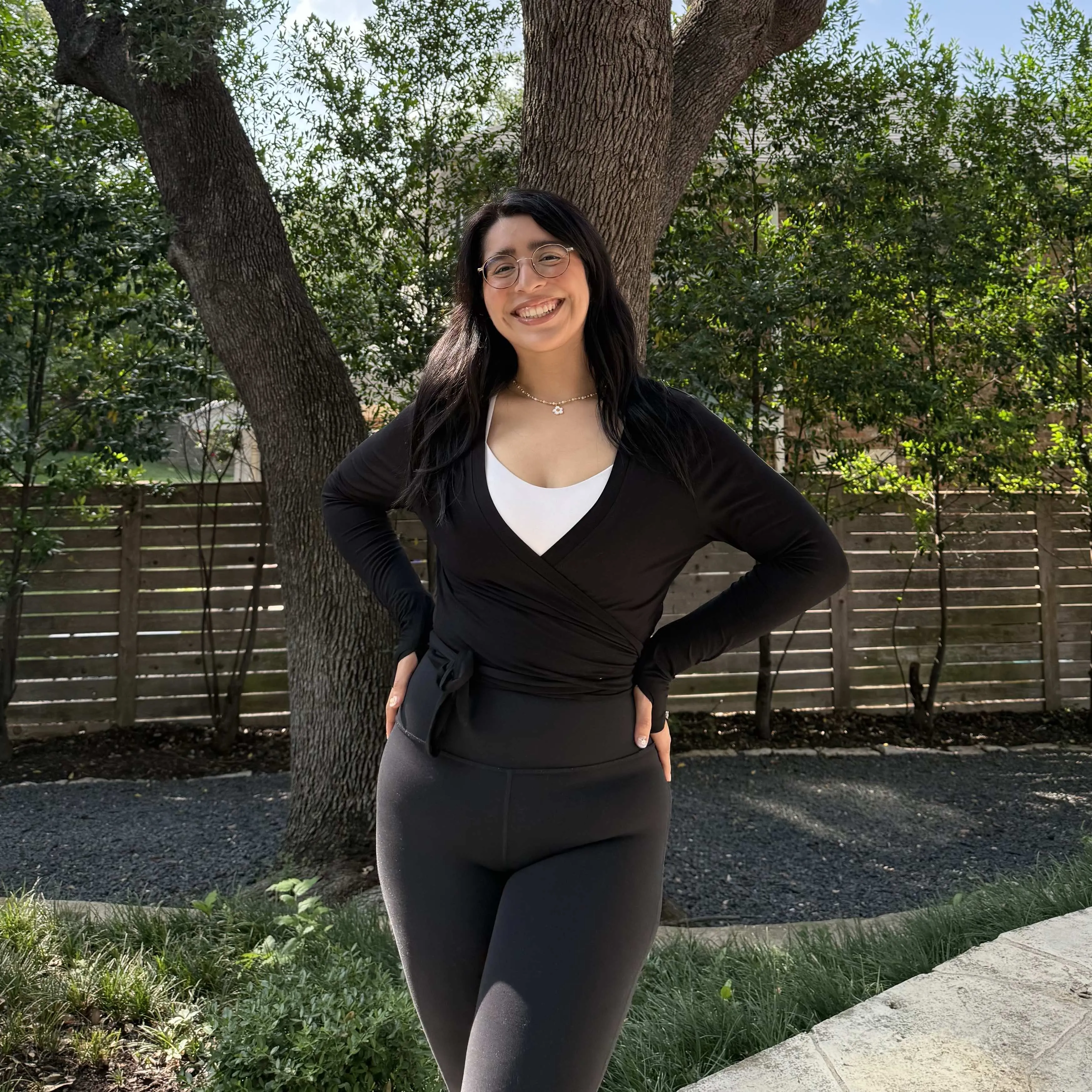 The Twirl Top - Black sold by Shiny by Nature product image thumbnail 2