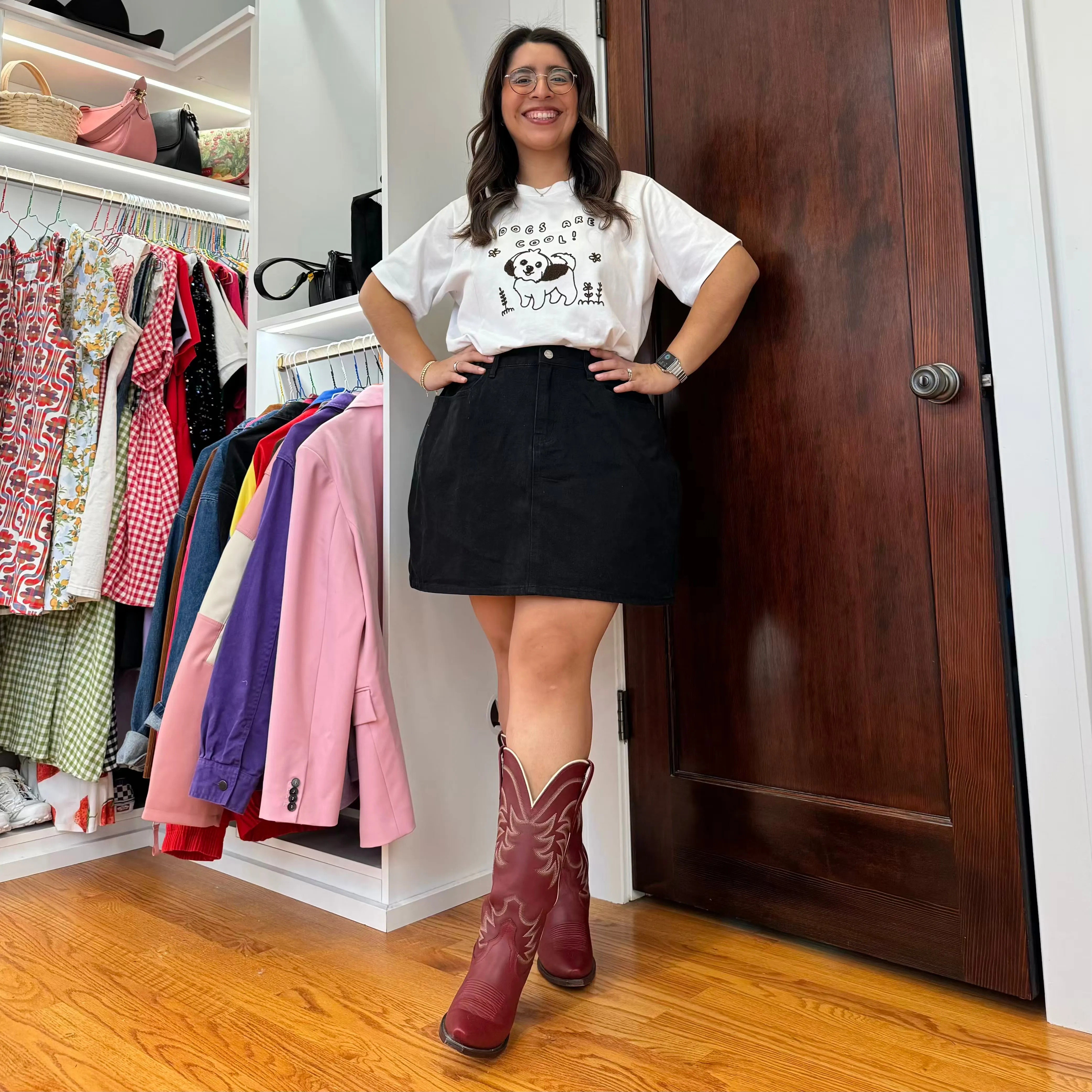 Denim Mini Skirt - Black *Clearance Sale* sold by Shiny by Nature product image thumbnail 2