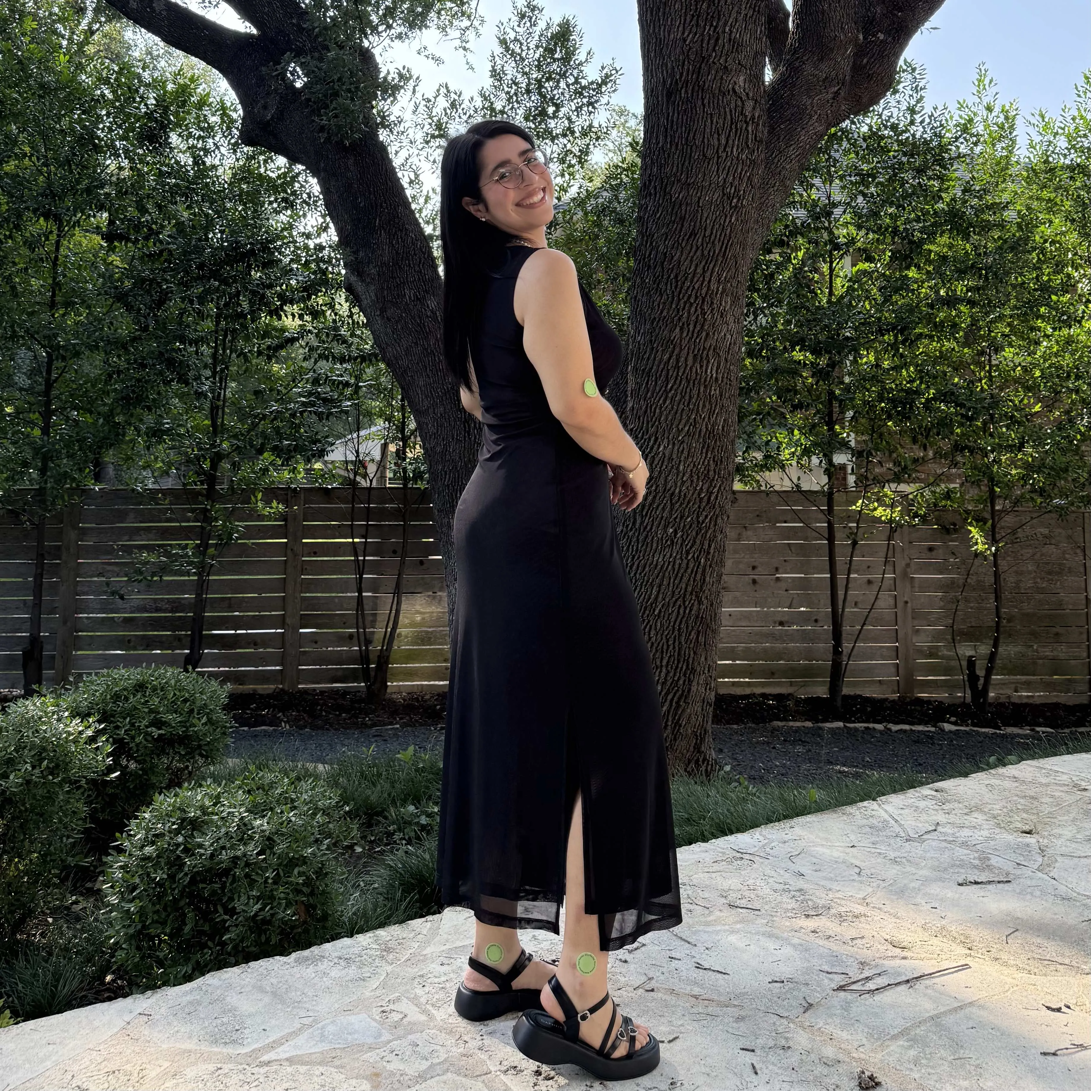 The Flora Dress - Black *Clearance Sale* sold by Shiny by Nature product image thumbnail 3