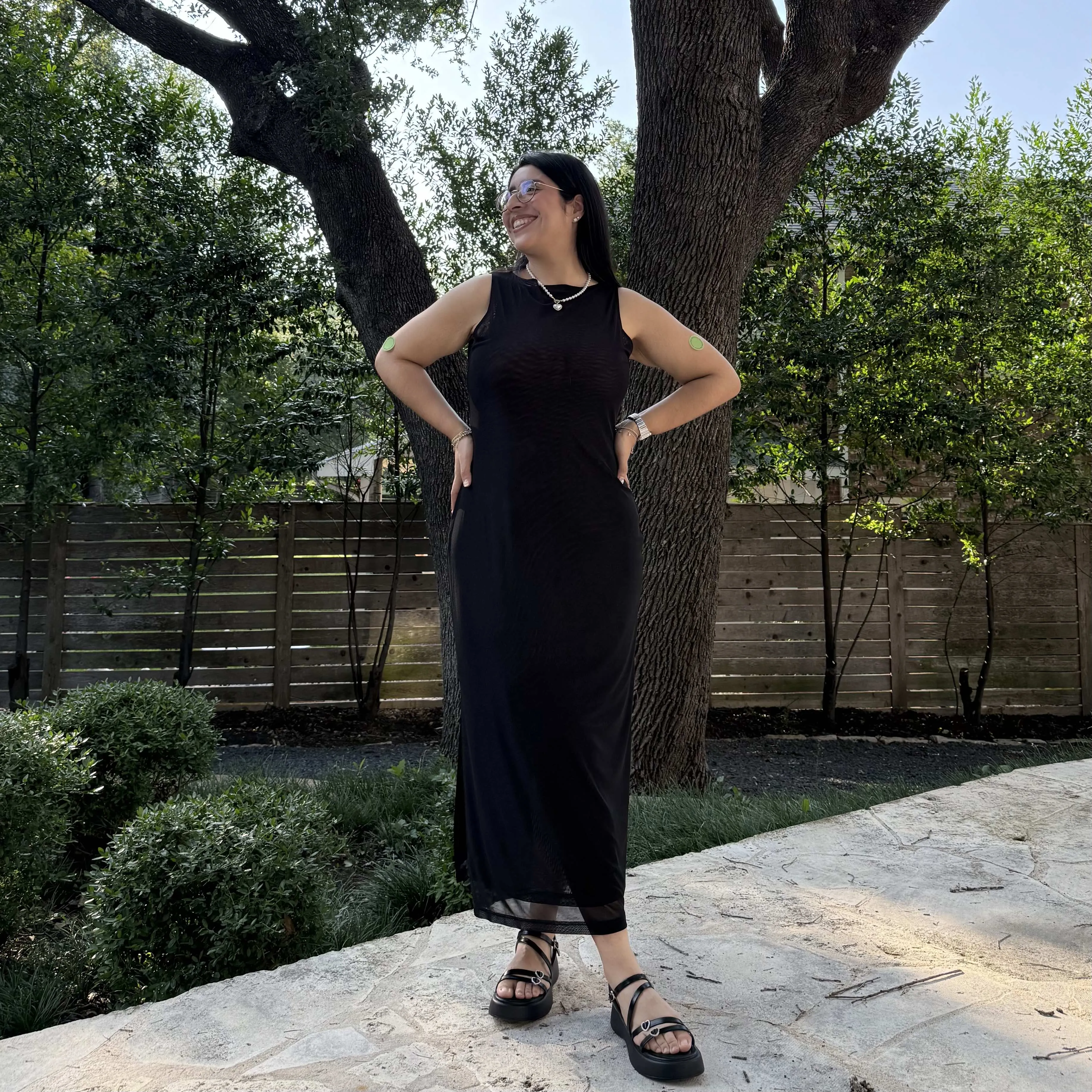 The Flora Dress - Black *Clearance Sale* sold by Shiny by Nature product image thumbnail 2