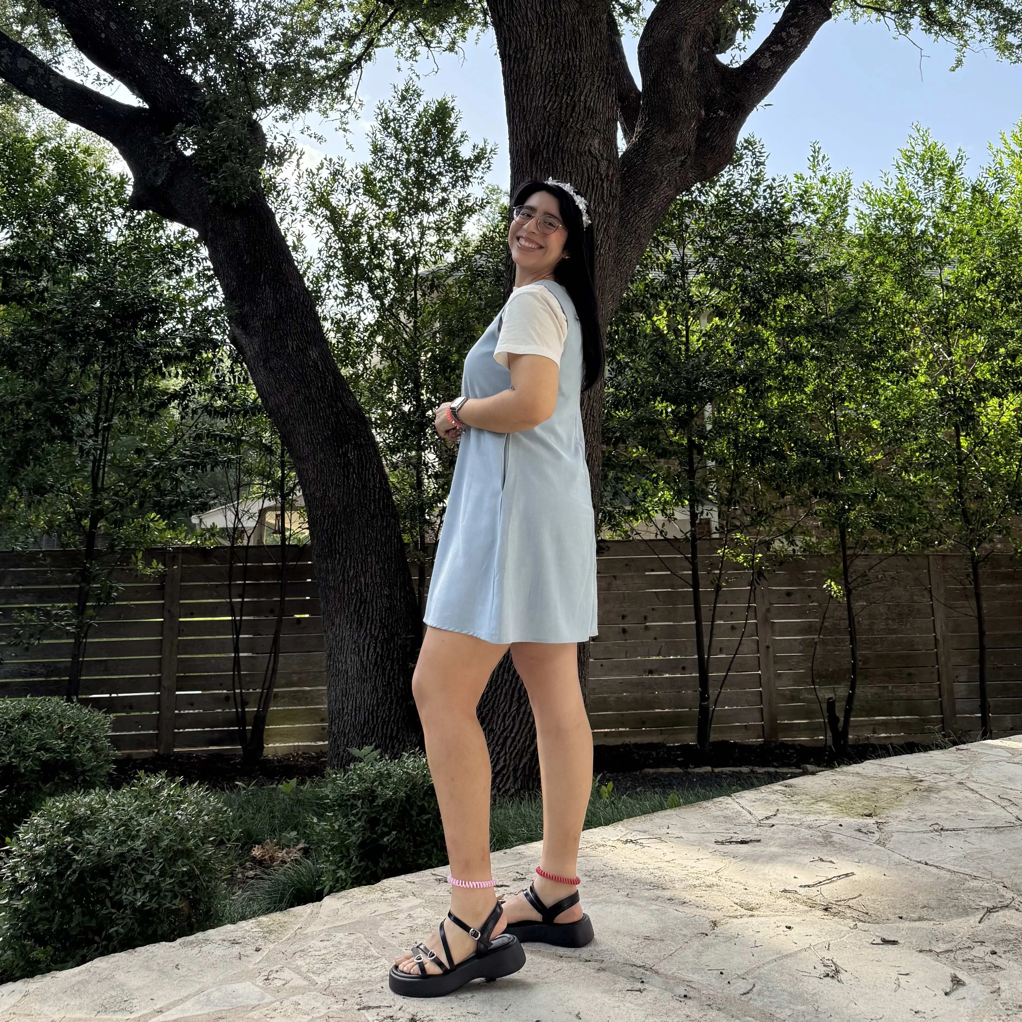 Sunday Mini Dress - Sky *Clearance Sale* sold by Shiny by Nature product image thumbnail 4