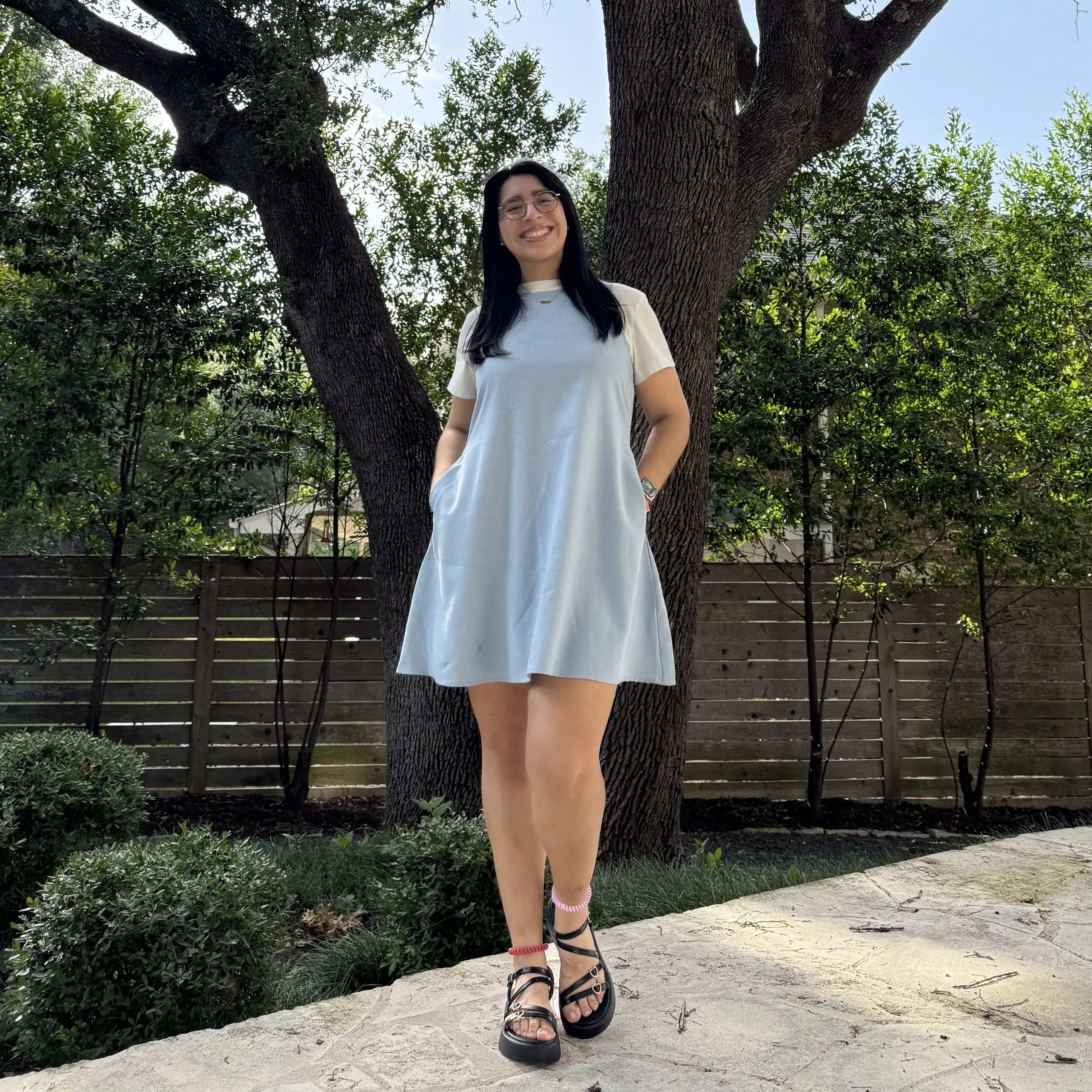 Sunday Mini Dress - Sky *Clearance Sale* sold by Shiny by Nature product image thumbnail 3