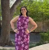 The Flora Dress - Orchid sold by Shiny by Nature