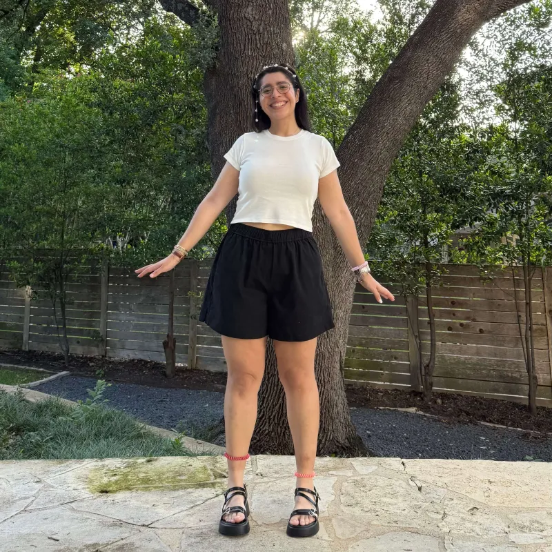 Summer Shorts - Solid Black *Clearance Sale* sold by Shiny by Nature