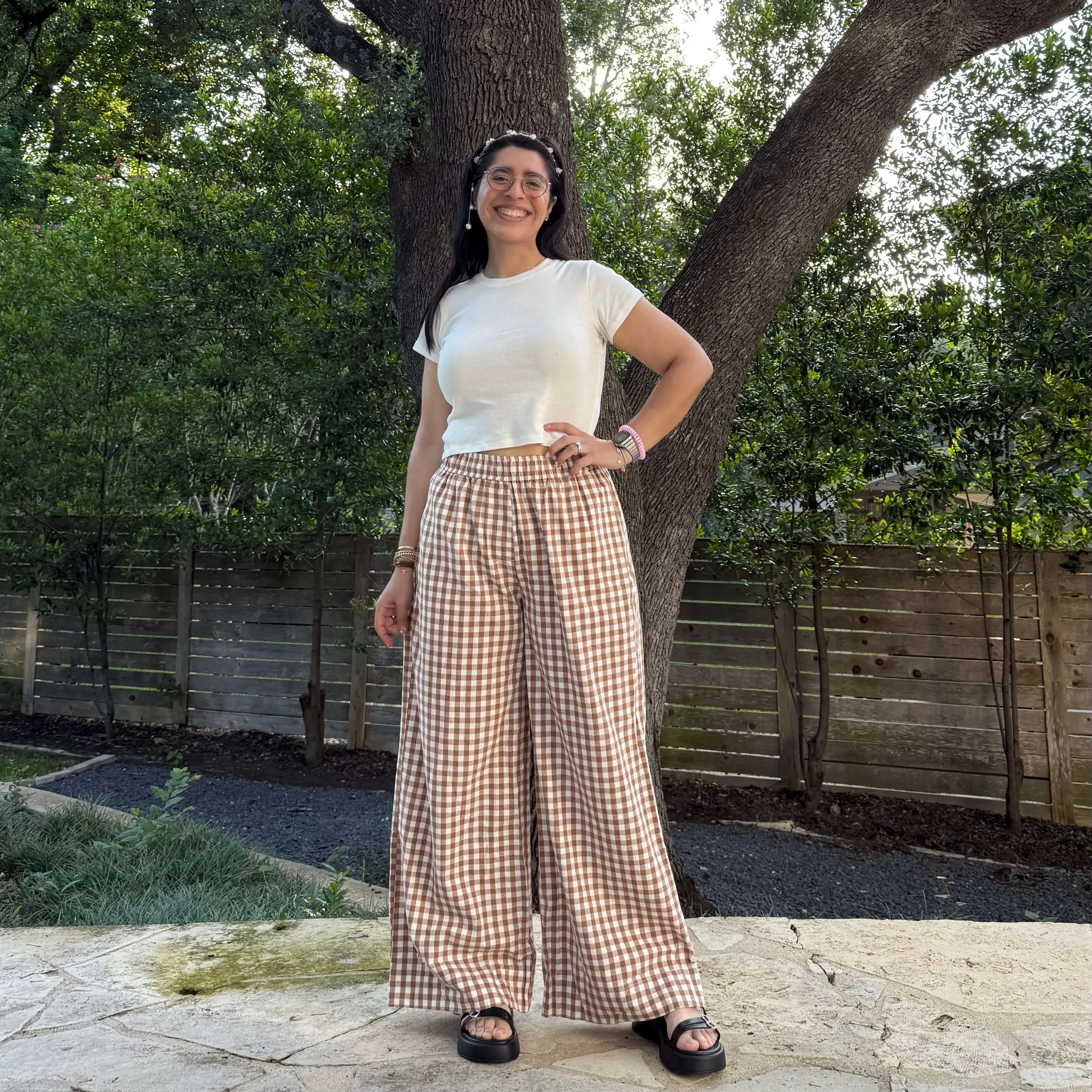 28” Inseam Picnic Pants - Chestnut *Clearance Sale* sold by Shiny by Nature product image thumbnail 4