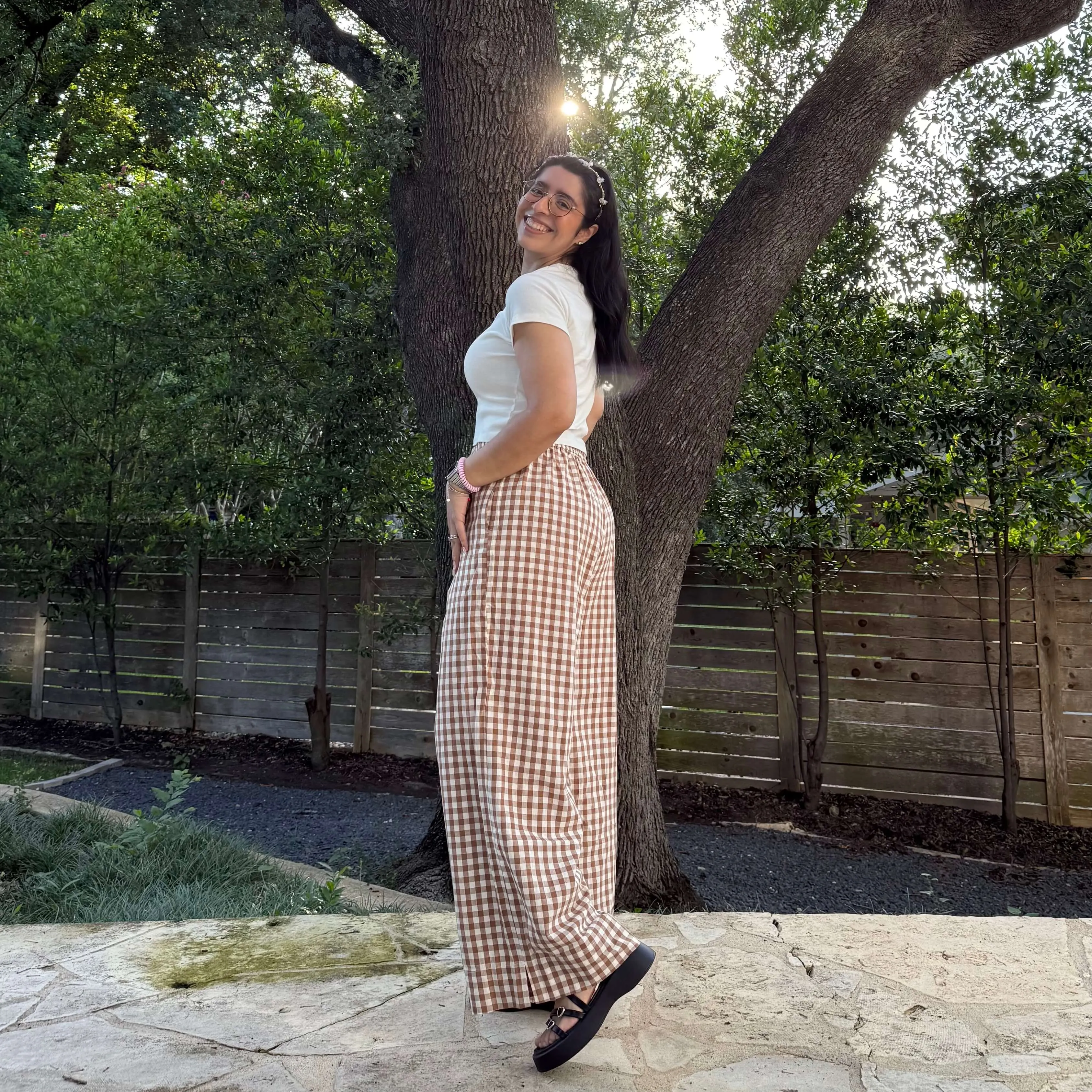 28” Inseam Picnic Pants - Chestnut *Clearance Sale* sold by Shiny by Nature product image thumbnail 3