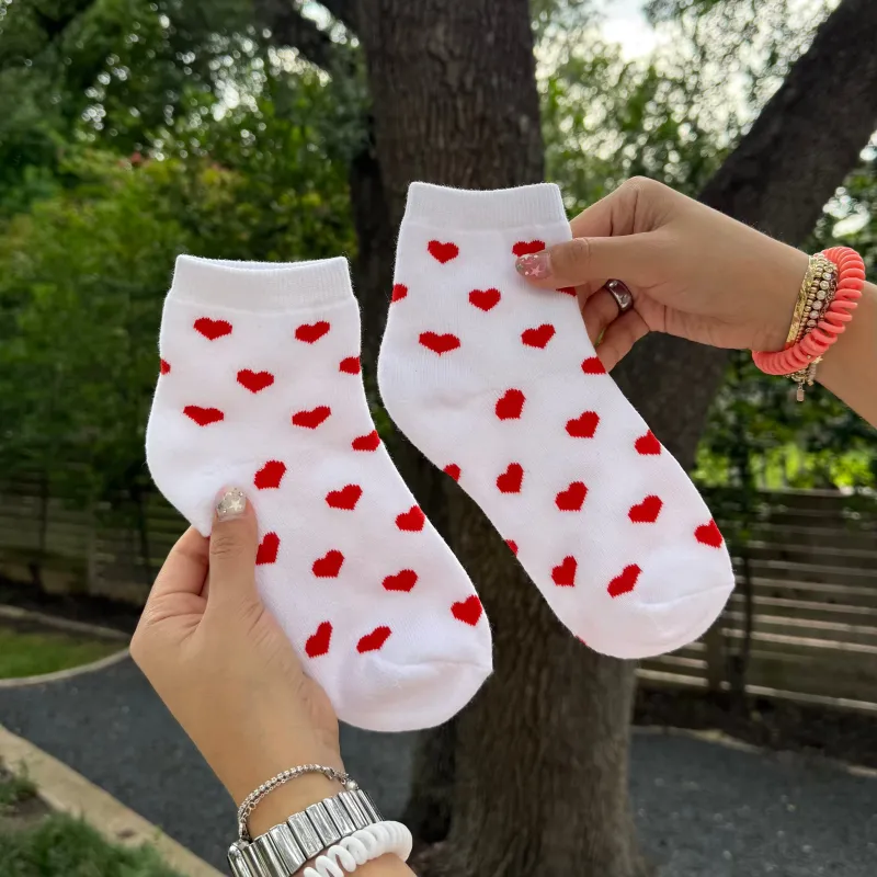 Super Socks - Many Hearts sold by Shiny by Nature