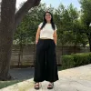 26" Inseam Picnic Pants - Solid Black sold by Shiny by Nature