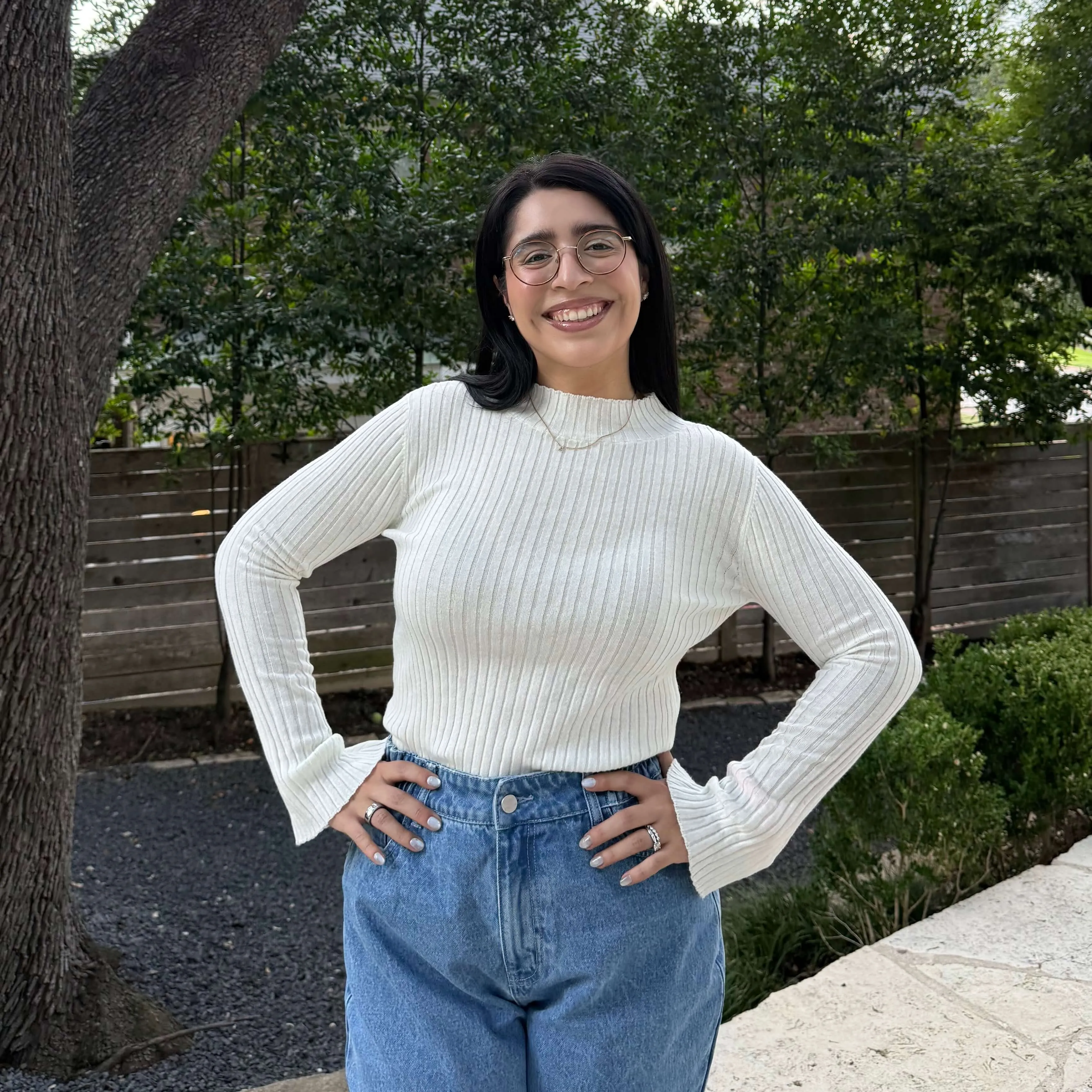 The Lizzie Top - Tofu sold by Shiny by Nature product image thumbnail 5