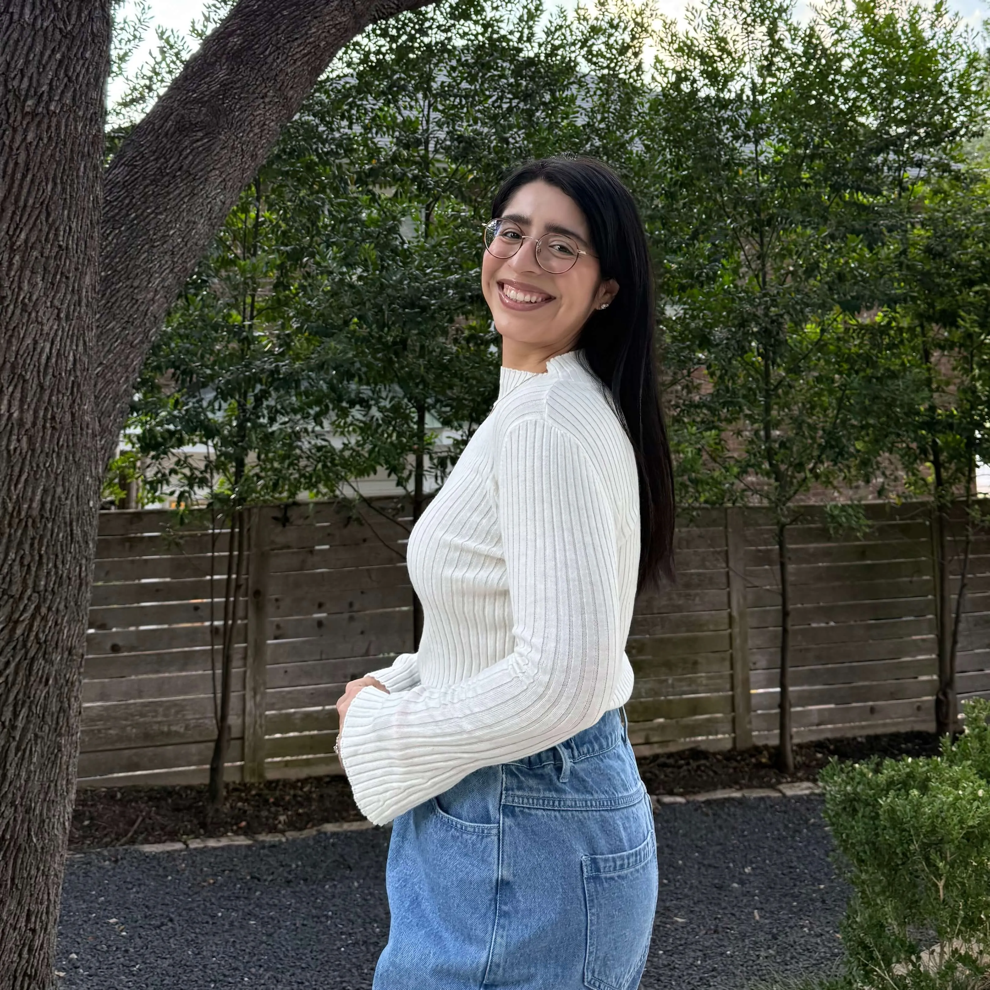 The Lizzie Top - Tofu sold by Shiny by Nature product image thumbnail 2