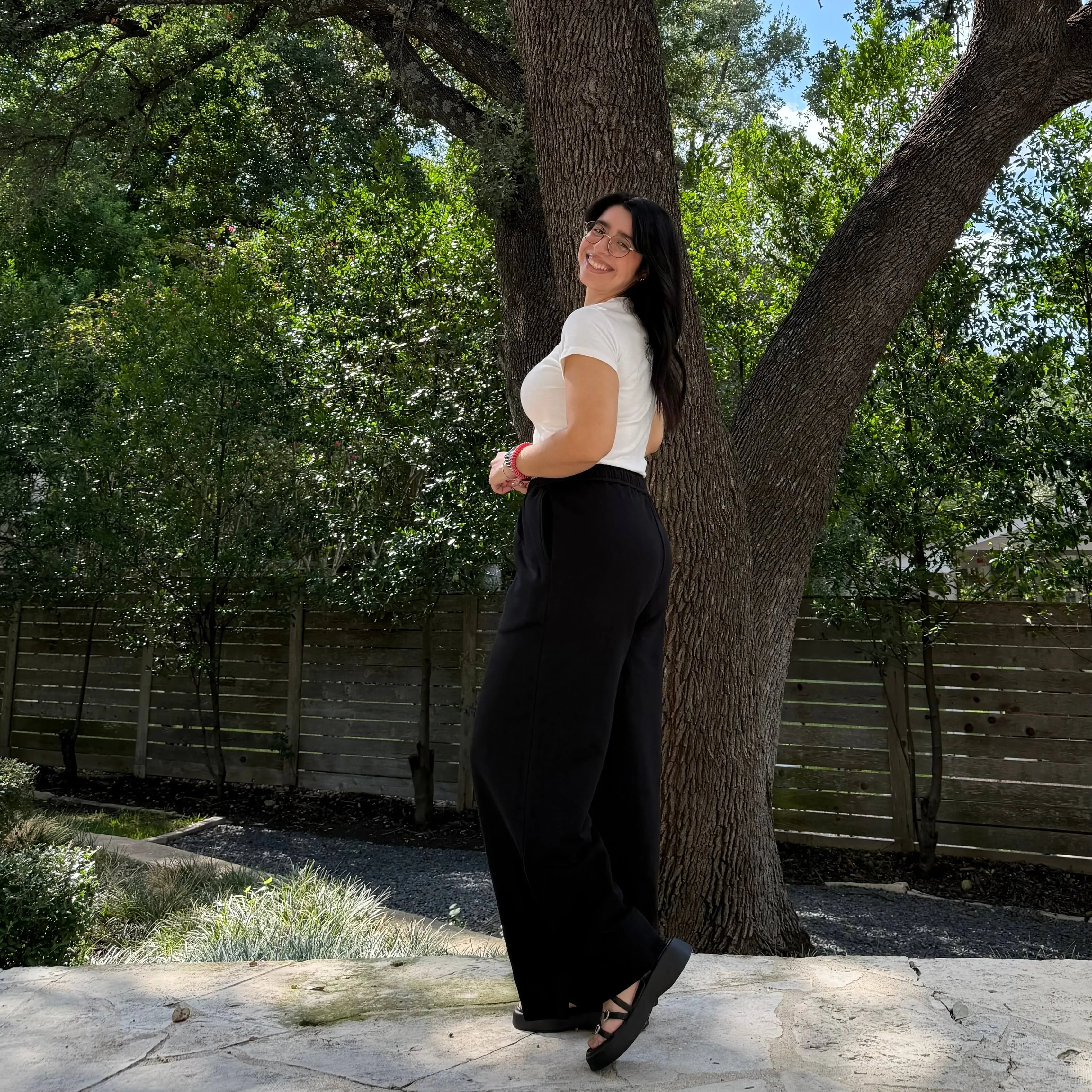 29” Inseam Picnic Sweatpants - Black *Clearance Sale* sold by Shiny by Nature product image thumbnail 3