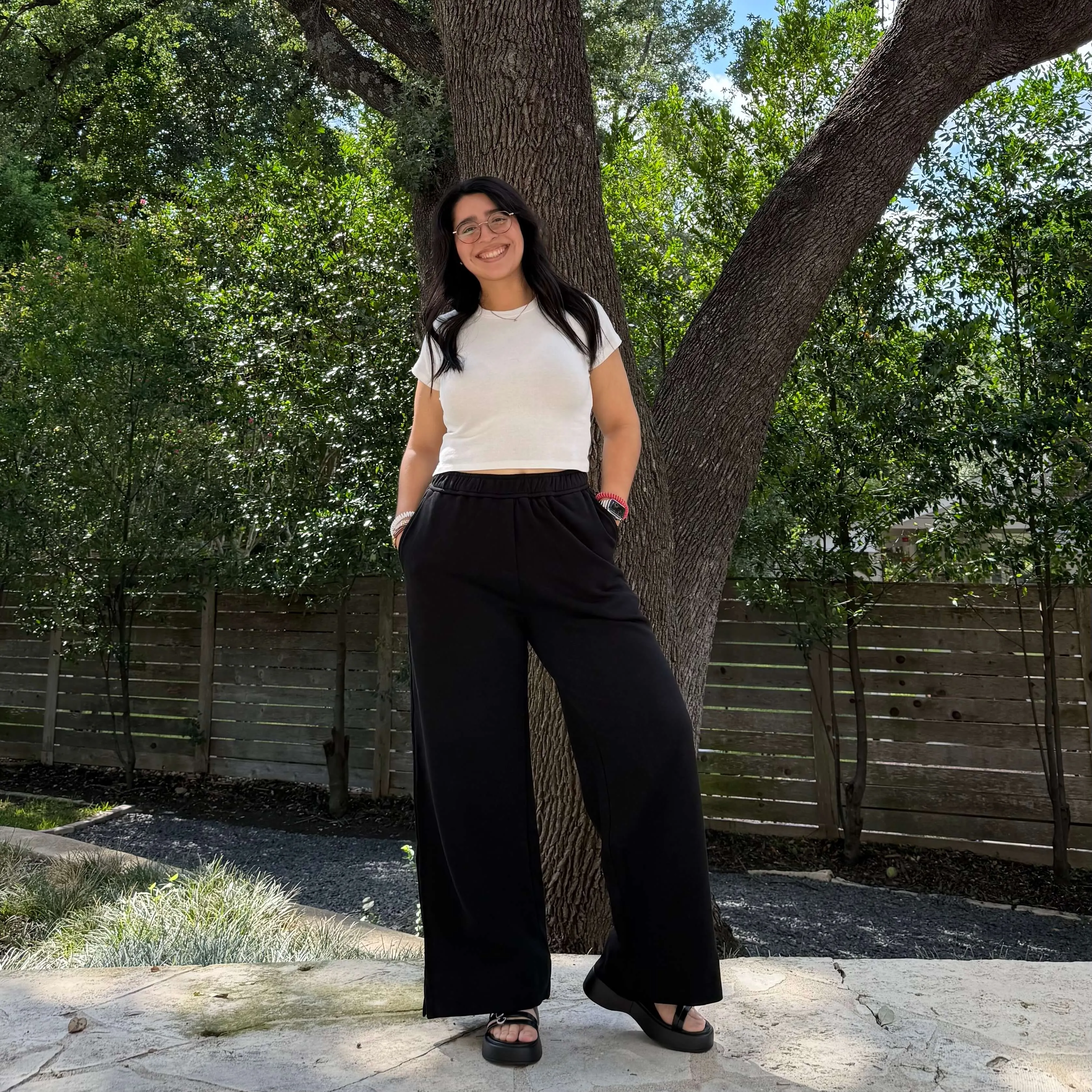 29” Inseam Picnic Sweatpants - Black *Clearance Sale* sold by Shiny by Nature product image thumbnail 4