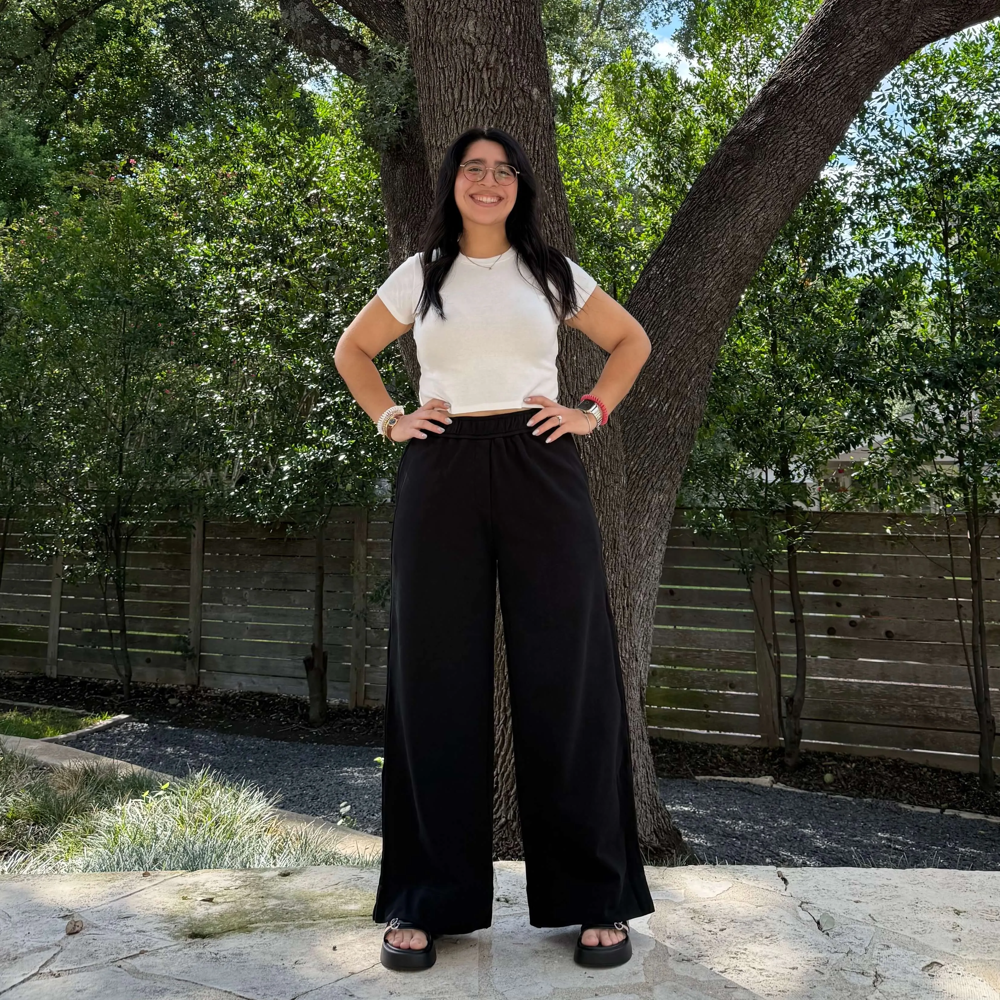 29” Inseam Picnic Sweatpants - Black *Clearance Sale* sold by Shiny by Nature product image thumbnail 2