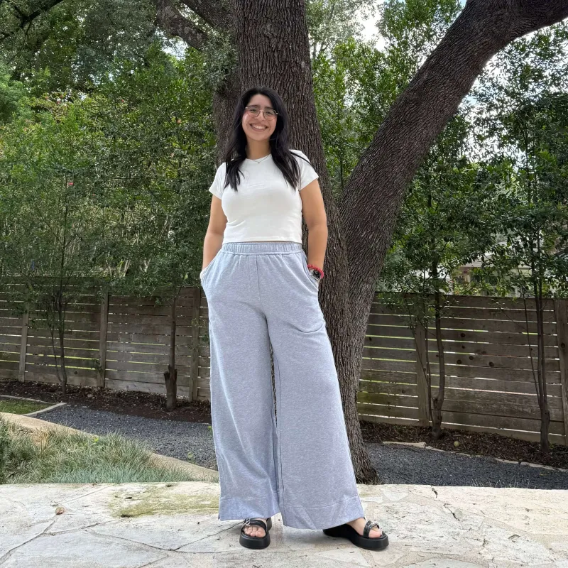 29" Inseam Picnic Sweatpants - Gray sold by Shiny by Nature