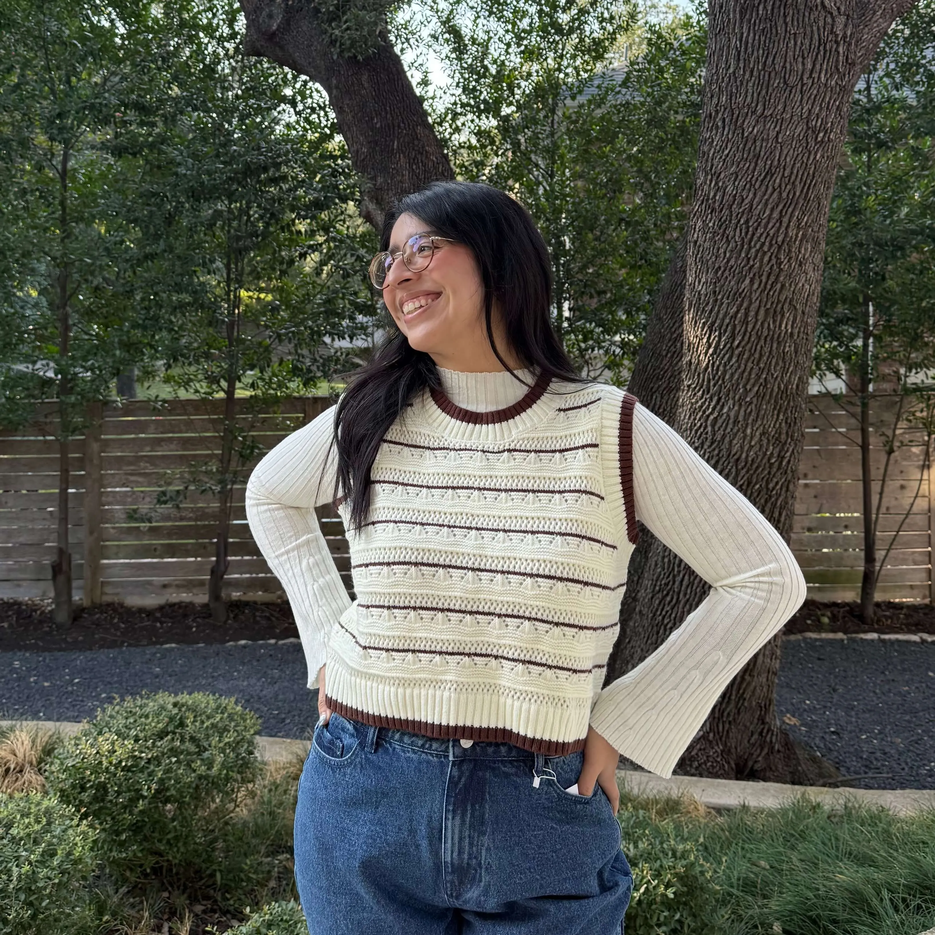 The Scholar Vest - Cream sold by Shiny by Nature product image thumbnail 5