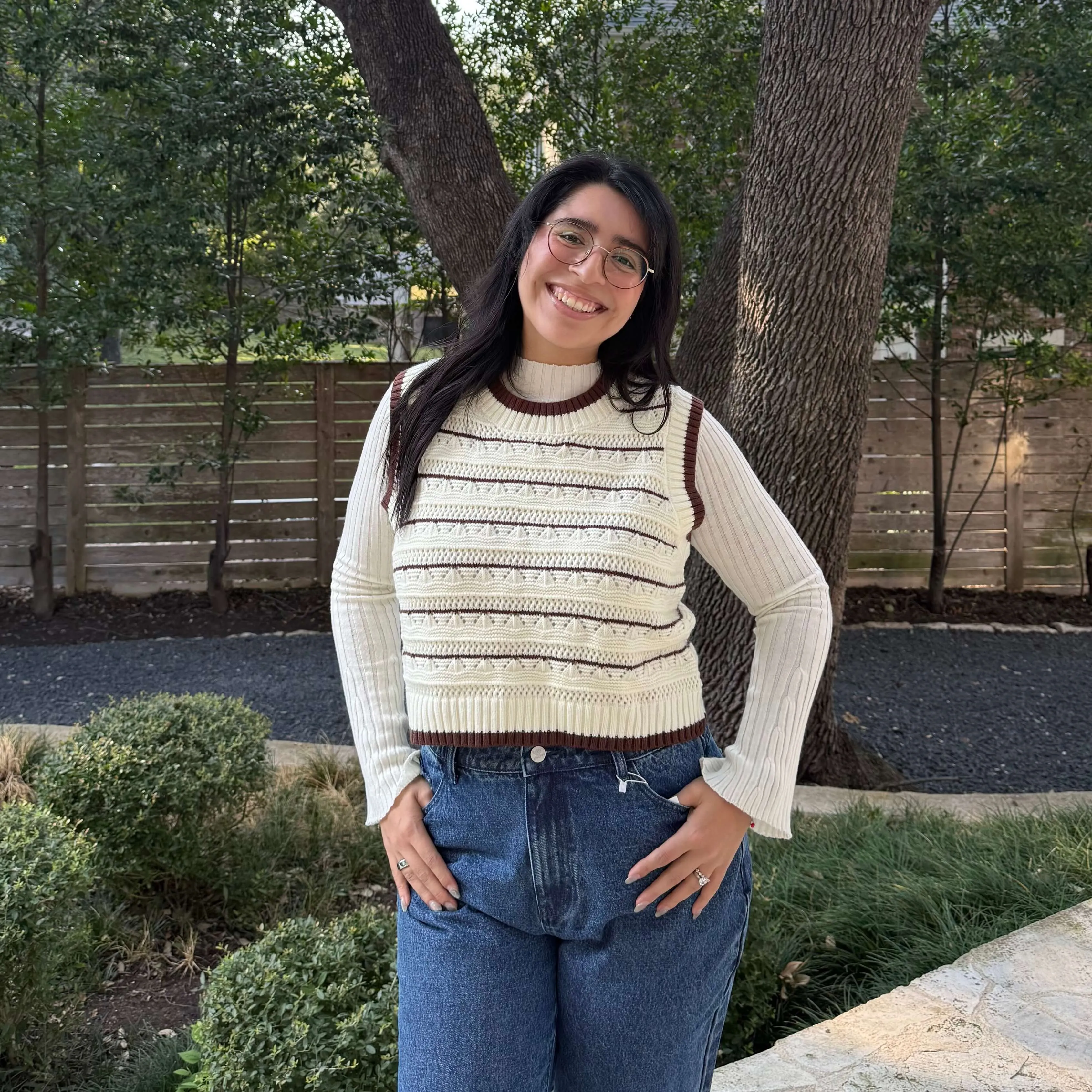 The Scholar Vest - Cream sold by Shiny by Nature product image thumbnail 2