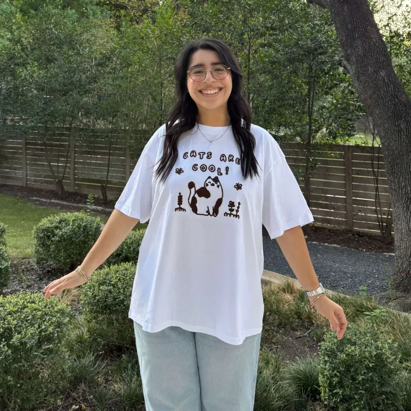 Everyday Tee - Cats Are Cool *Clearance Sale* sold by Shiny by Nature