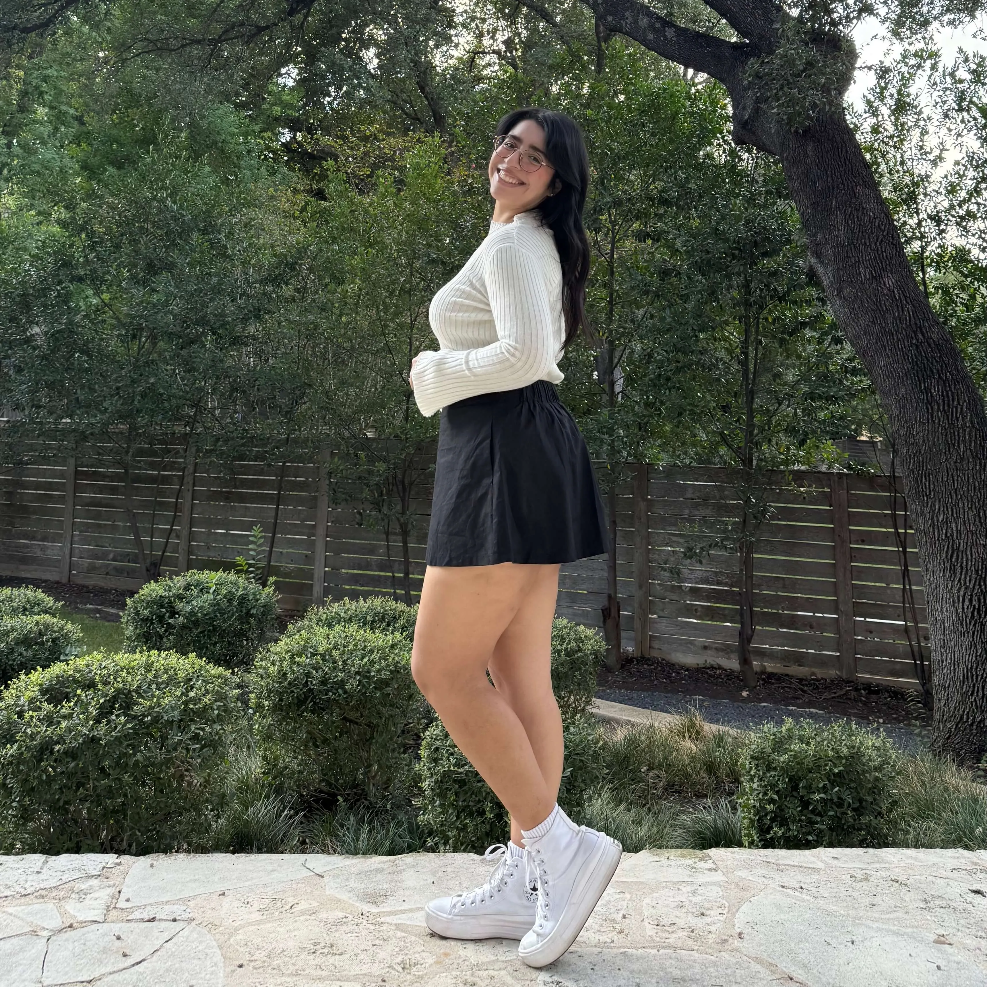 Christina Mini Skirt - Solid Black *Clearance Sale* sold by Shiny by Nature product image thumbnail 3