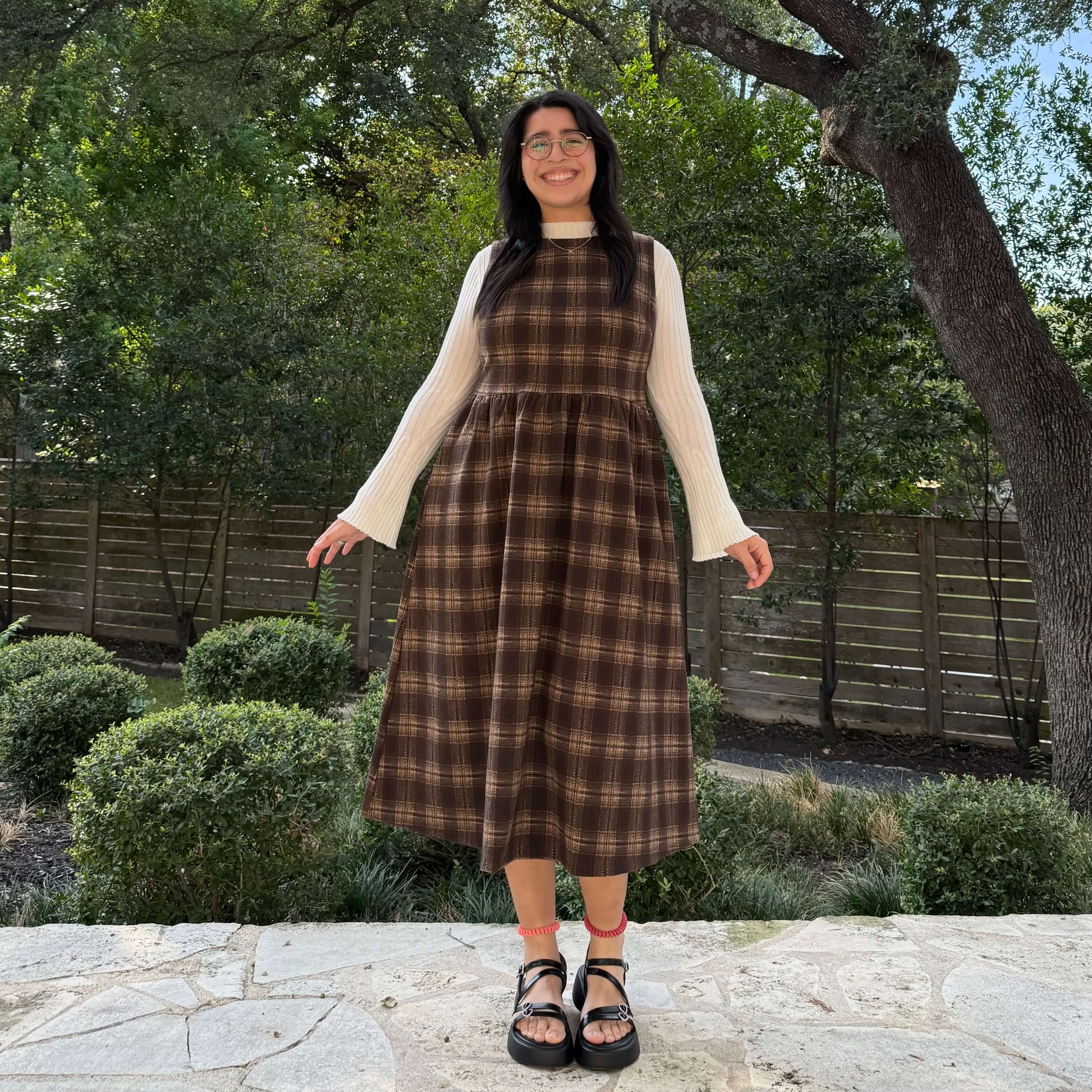 Cambridge Dress - Maple Plaid *Clearance Sale* sold by Shiny by Nature product image thumbnail 4