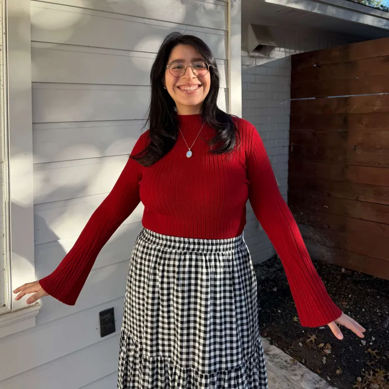 The Lizzie Top - Red *Clearance Sale* made by Shiny by Nature