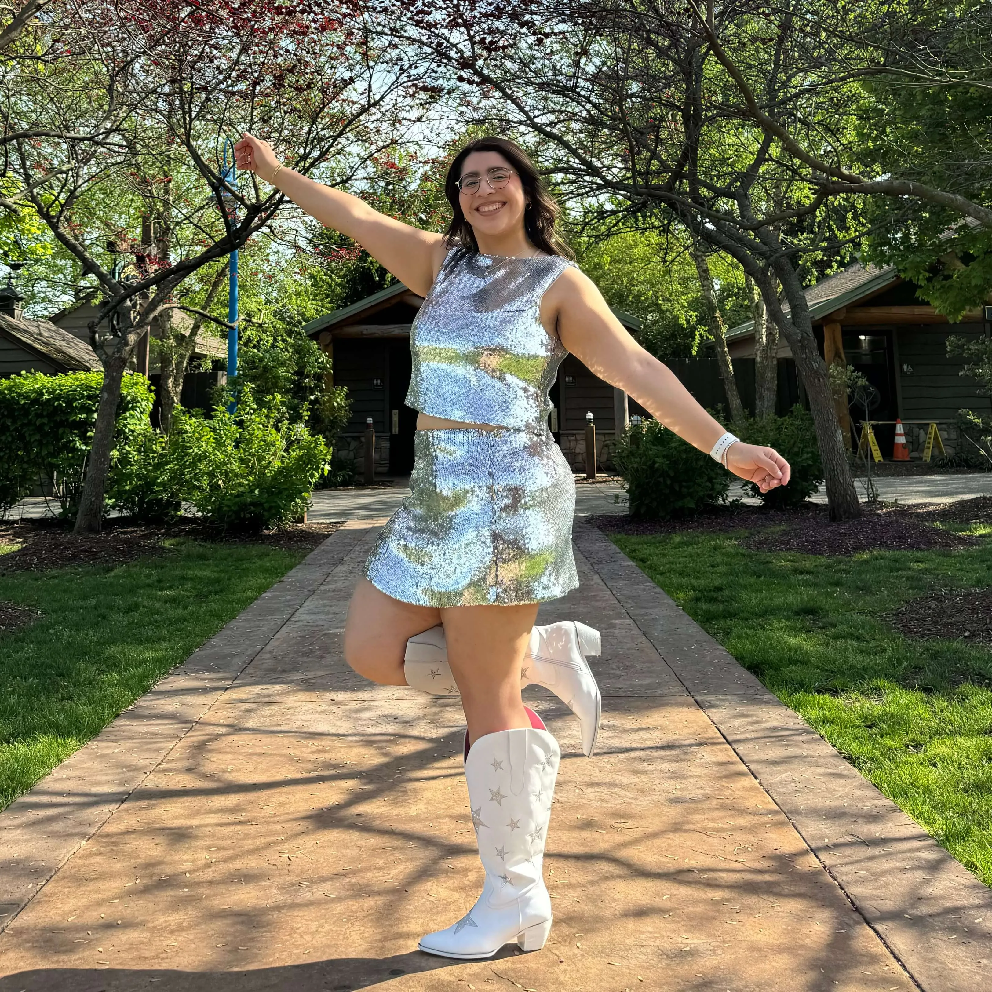 Cool Girl Sequin Top *Clearance Sale* sold by Shiny by Nature product image thumbnail 2