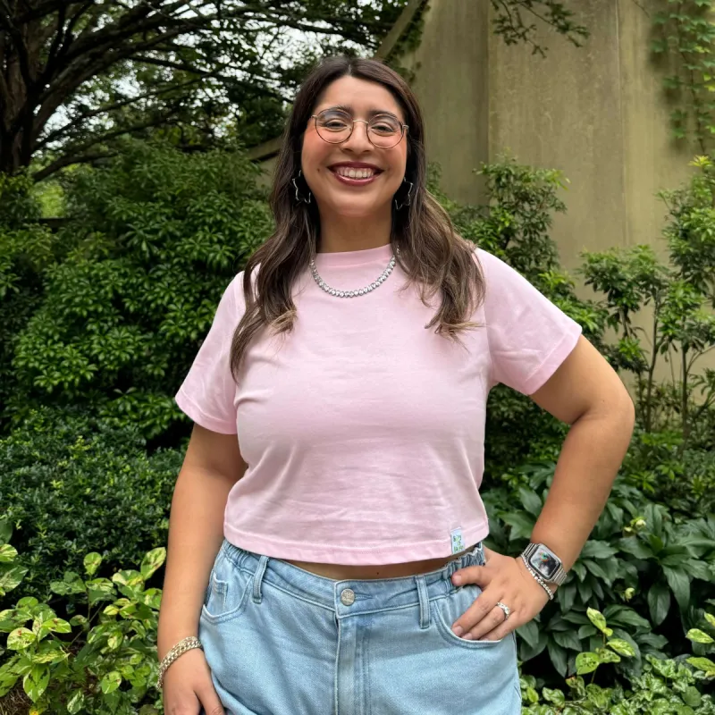 Cropped Tee - Cherry Blossom *Clearance Sale* sold by Shiny by Nature