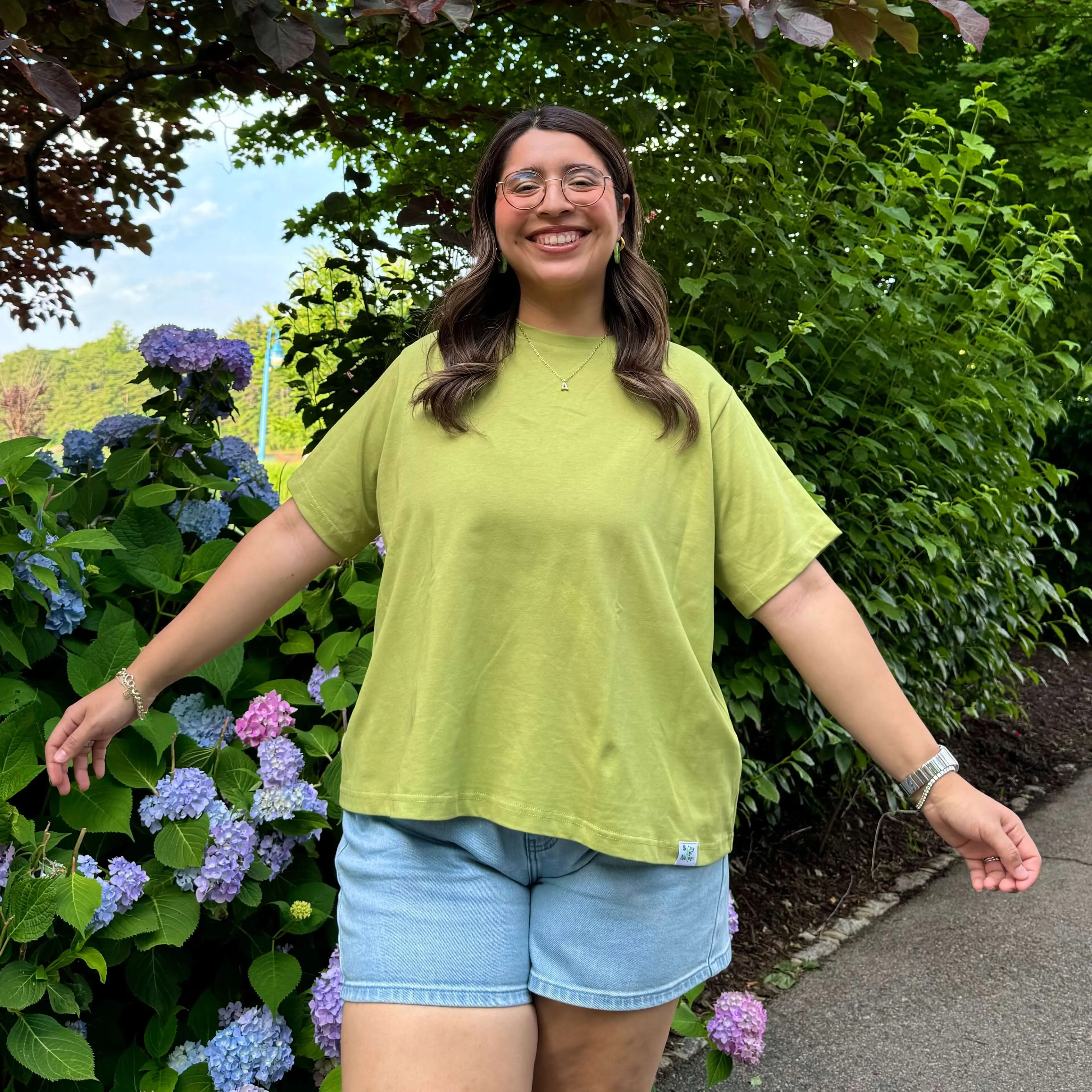 Suncatcher Tee - Matcha *Clearance Sale* sold by Shiny by Nature product image thumbnail 3