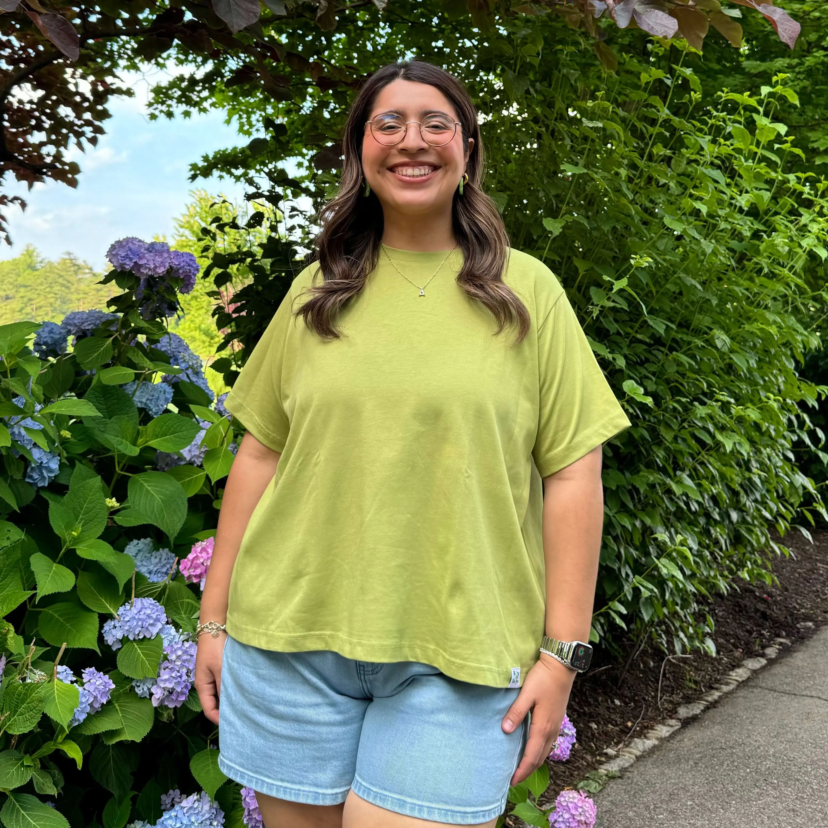 Suncatcher Tee - Matcha *Clearance Sale* sold by Shiny by Nature