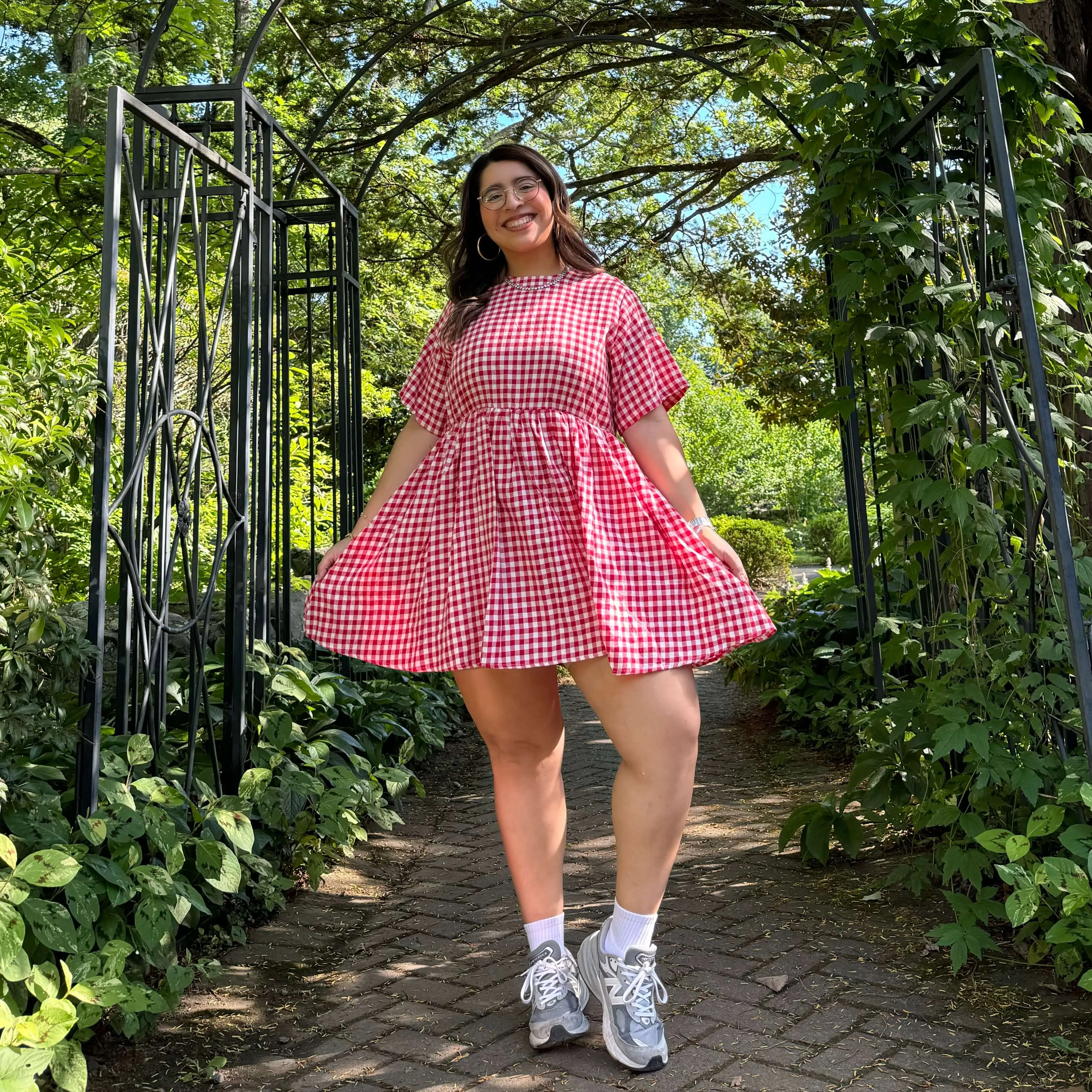【激安通販オンラインショップ】 Dress Gingham - Parallel | Sale* *Clearance Tomato 帽子