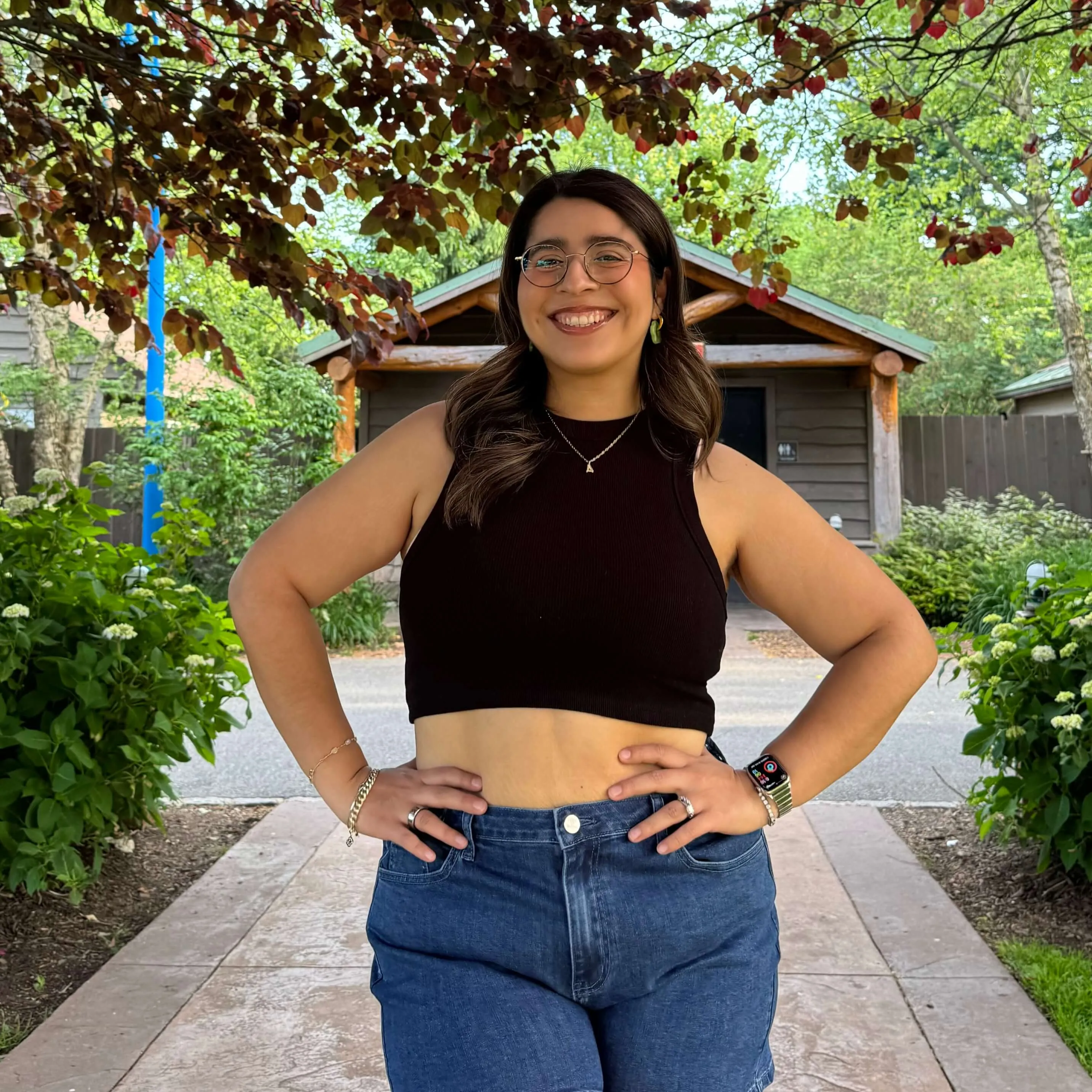 Cropped Tank Top - Black *Clearance Sale* sold by Shiny by Nature