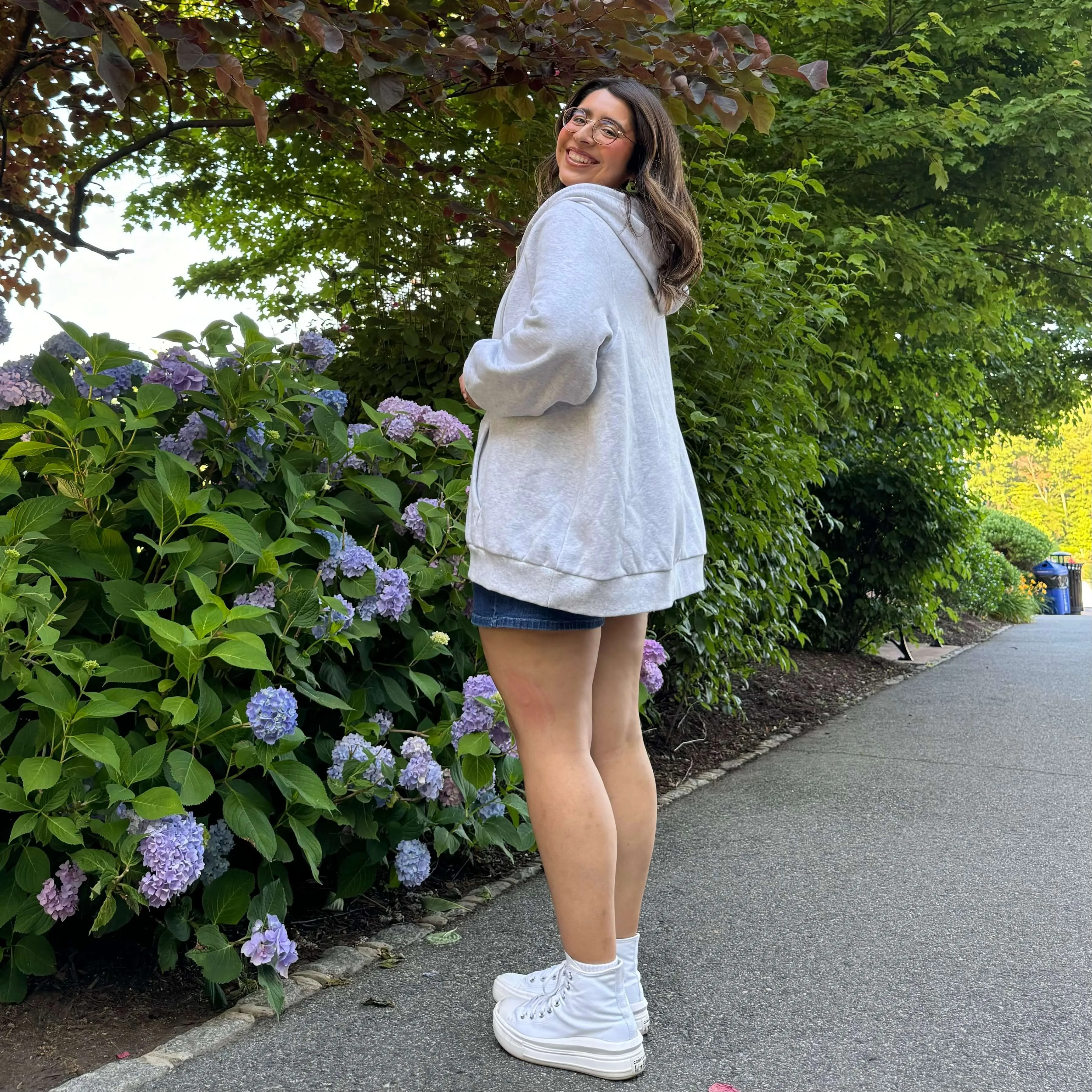 Zip-Up Hoodie - Gray *Clearance Sale* sold by Shiny by Nature