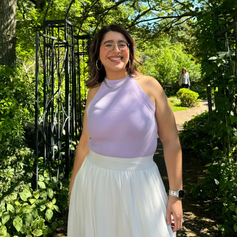 Halter Tank Top - Lavender sold by Shiny by Nature