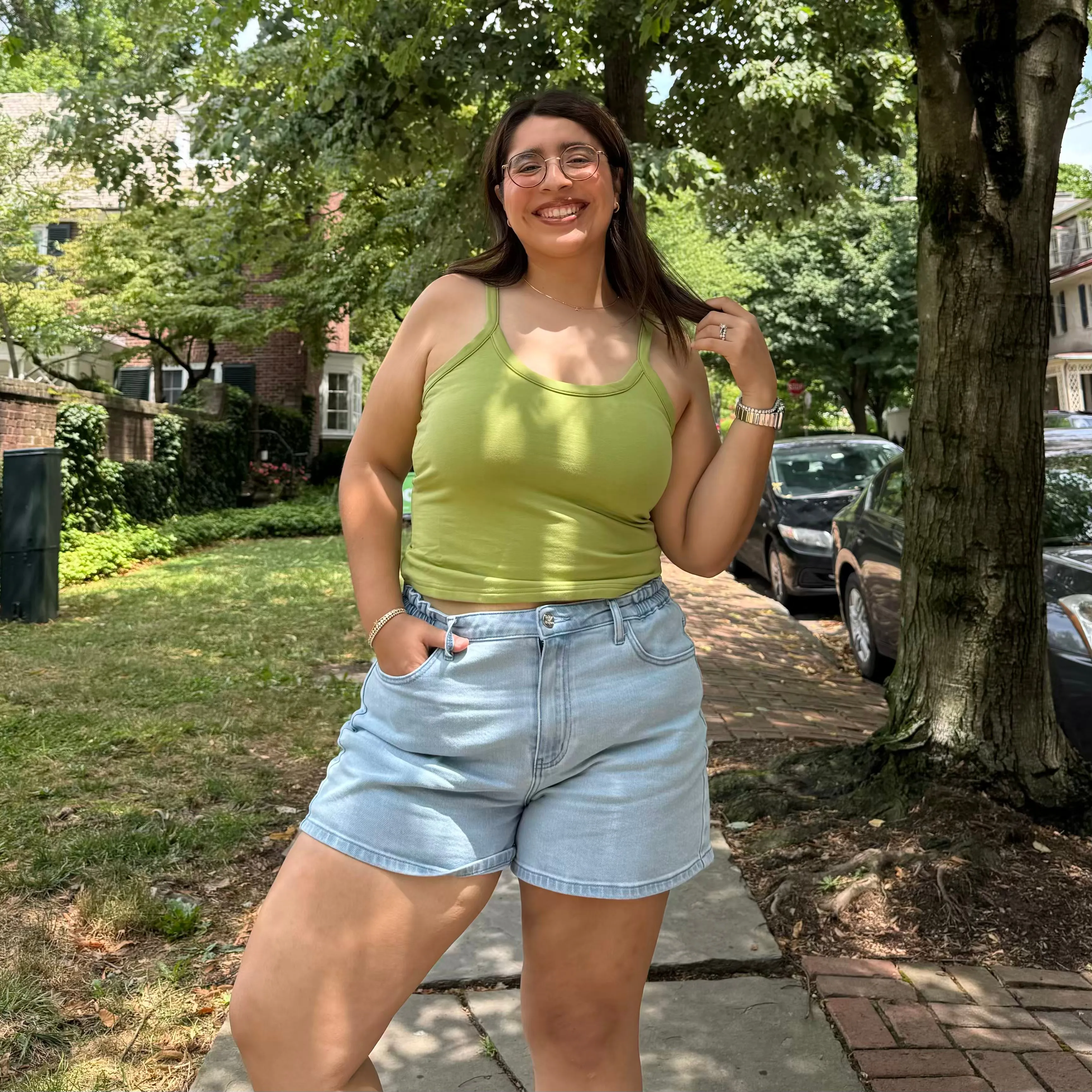 Strap Tank Top - Matcha *Clearance Sale* sold by Shiny by Nature product image thumbnail 2