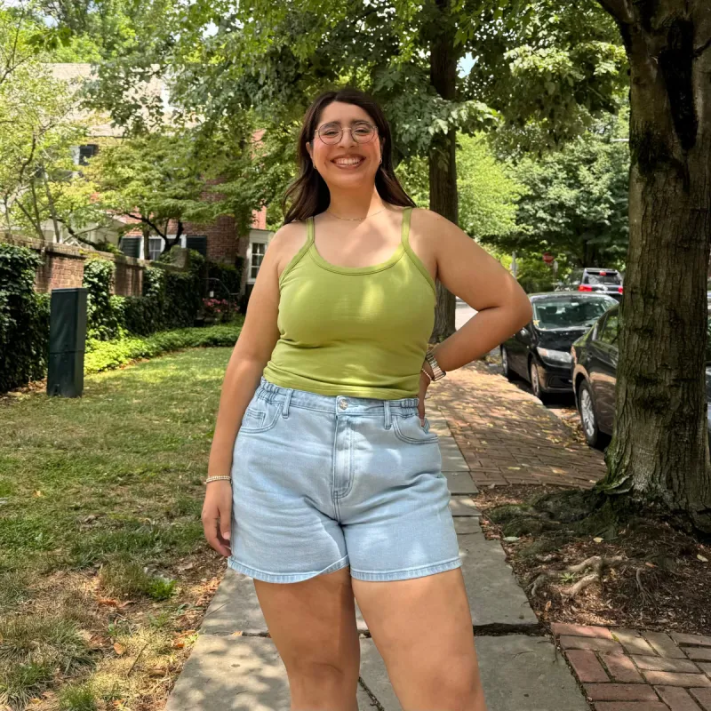 Strap Tank Top - Matcha sold by Shiny by Nature