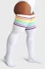 Thunda Tūbbies - Rainbow (White) sold by Thunda Thighs