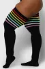 Thunda Tūbbies - Rainbow (Black) sold by Thunda Thighs