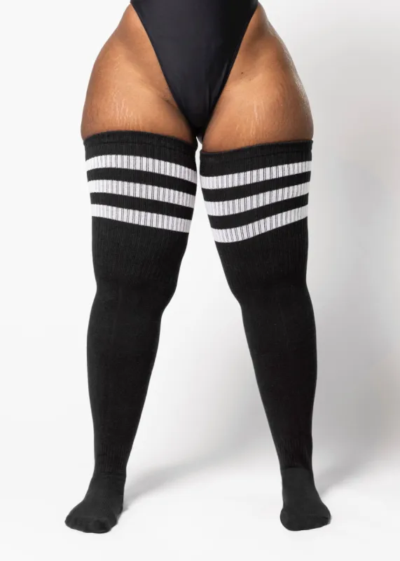 Thunda Tūbbies - Black & White Stripes sold by Thunda Thighs