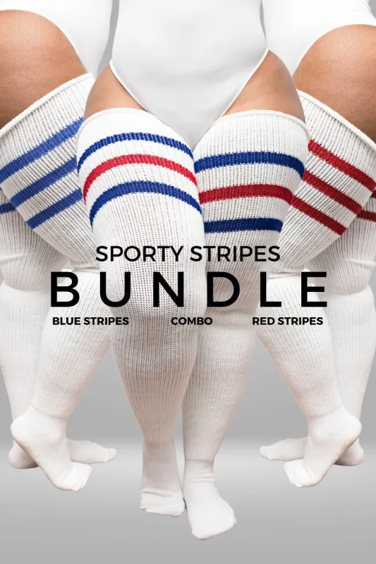 Sporty Stripes Bundle sold by Thunda Thighs
