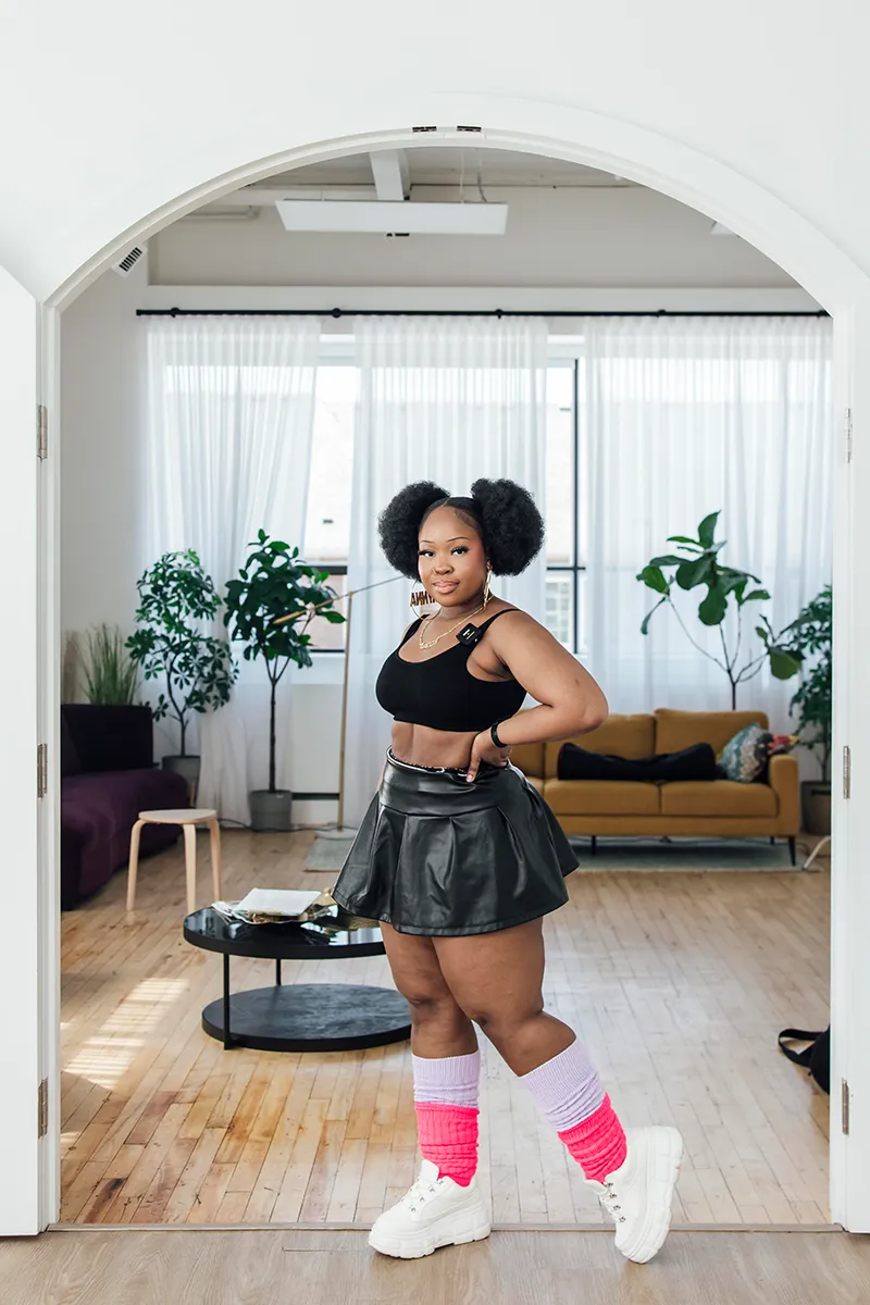 Thunda Slouch - Sugar Plum sold by Thunda Thighs product image thumbnail 2