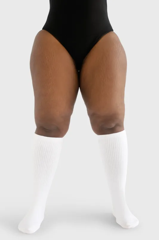 Under the Knee - White sold by Thunda Thighs